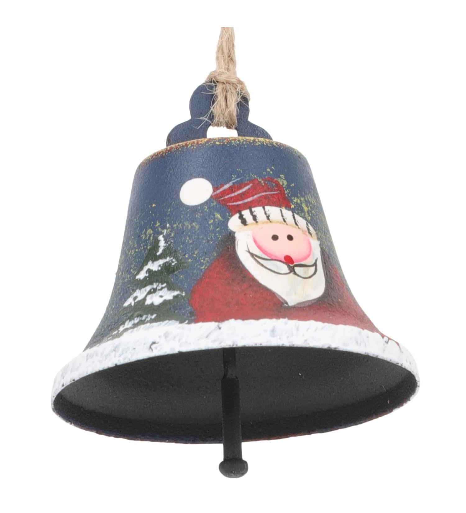 Shop Wrought Iron Abaodam Bell Pendants - Funny Metal Christmas Tree Ornaments | 7x7cm Multi-Color Hanging Bells - Buy Online on GoSupps.com