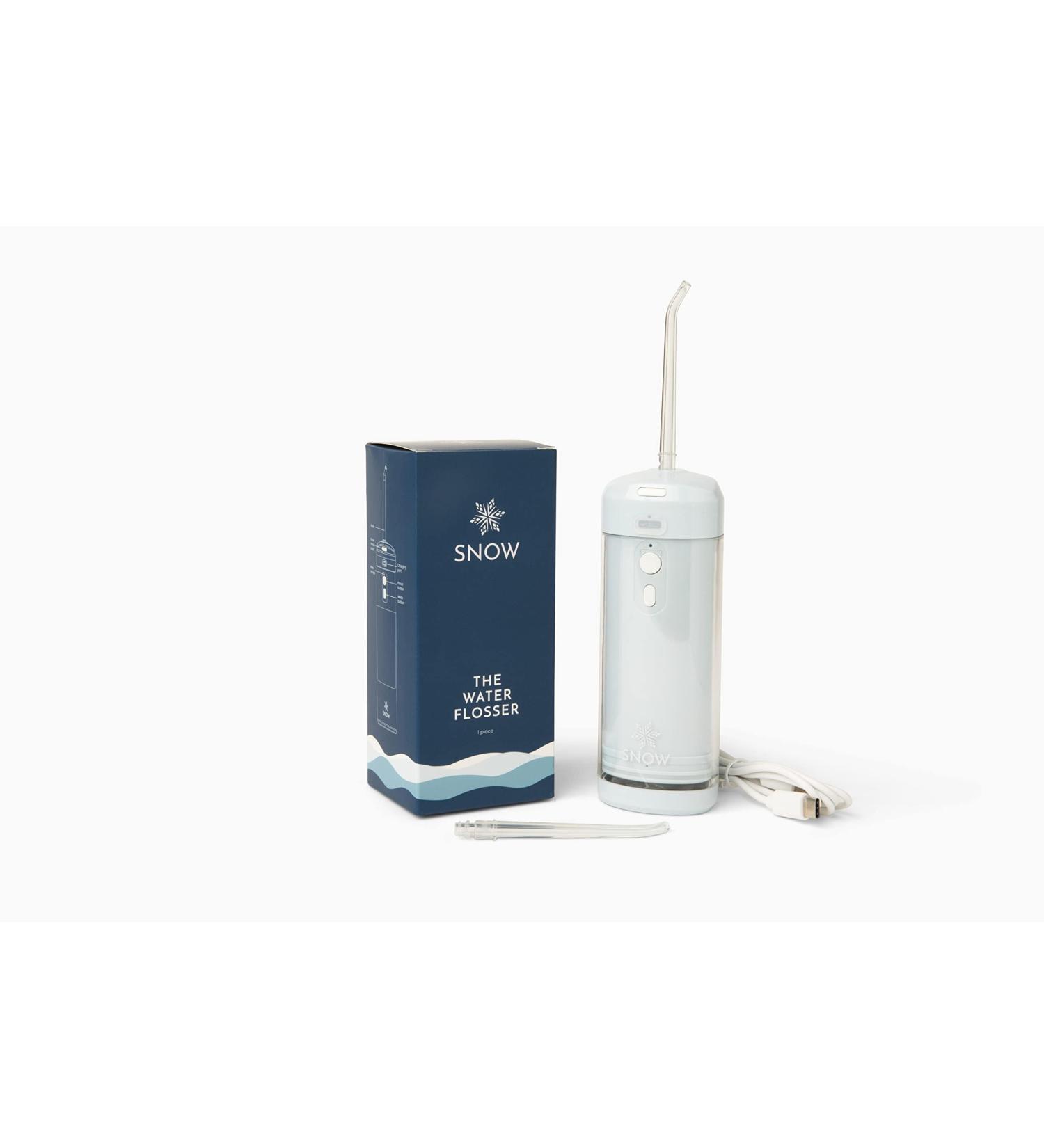 SNOW Rechargeable Water Flosser - 3 Power Modes Portable & Travel-Friendly Dental Care - Buy Online on GoSupps.com