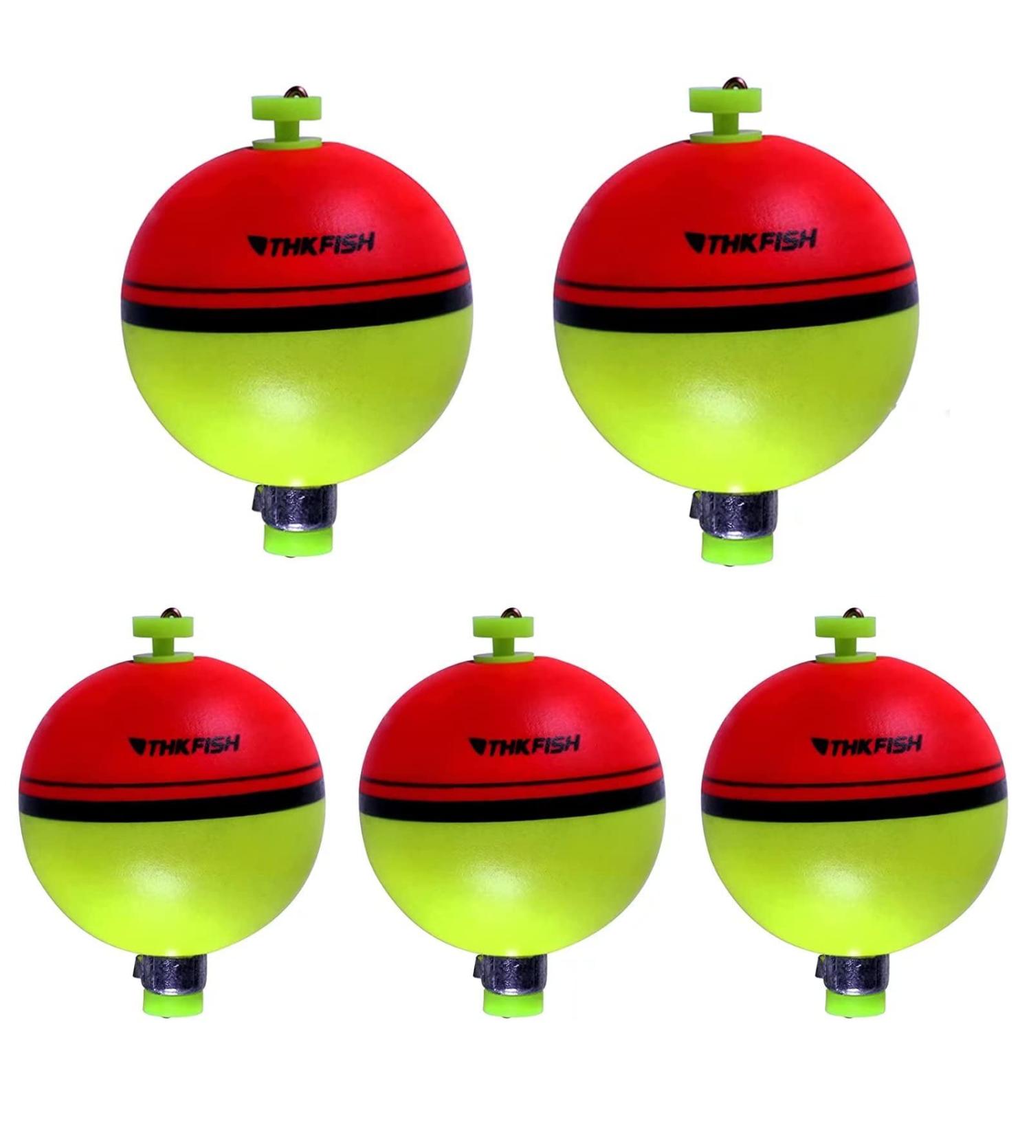 Thkfish EVA Foam Round Hover Fishing Poses - Slip Bobbers Fishing Accessories - 5/10 Piece Sets - 10g (40mm) - International Shipping Available - Buy Online on GoSupps.com