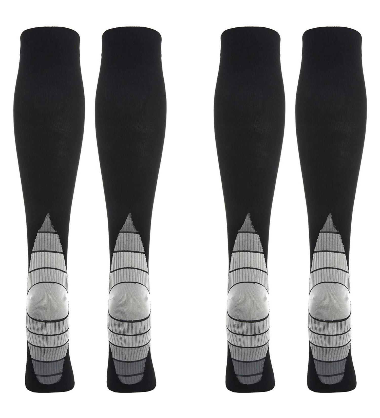 Weekend Peninsula Compression Socks for Men & Women - Knee-High Sports & Travel Support - Gray S-M - Buy Online on GoSupps.com