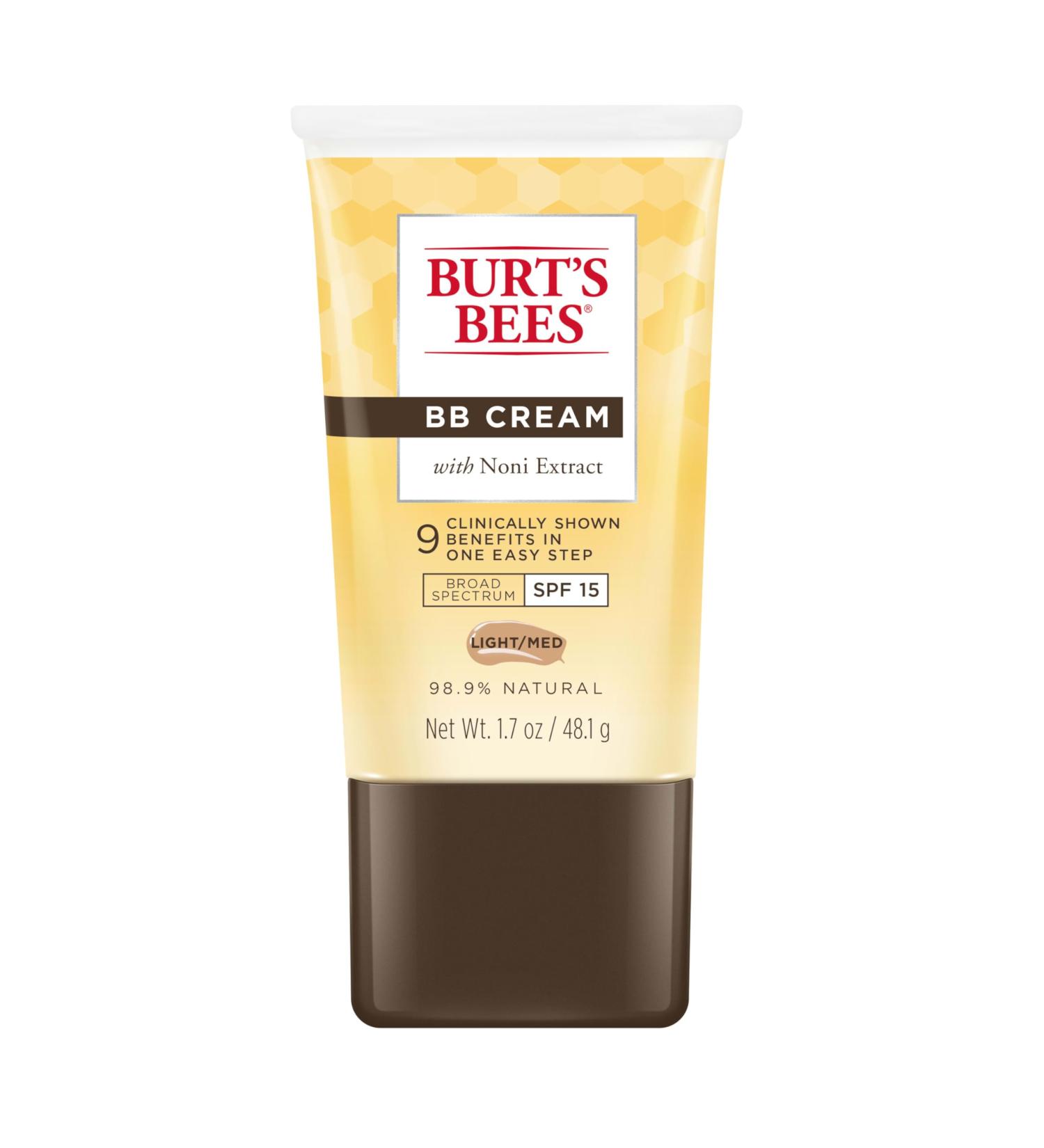 Burts Bees BB Cream SPF 15 Light/Medium - 1.7 oz | Natural Hydration & Sun Protection - Shop Internationally - Buy Online on GoSupps.com