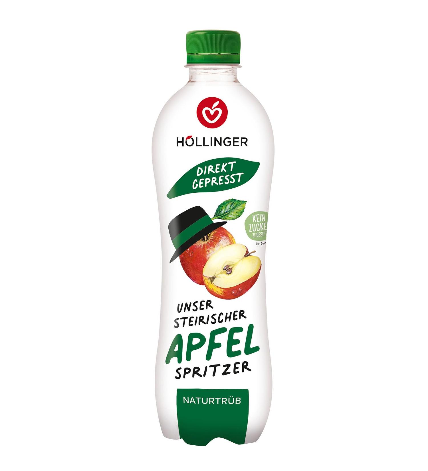 H LLINGER Spritzer de Pomme Steirischer Naturtr b Boisson P tillante V g talien 500ml 500 ml (Lot de 1) - Buy Online on GoSupps.com