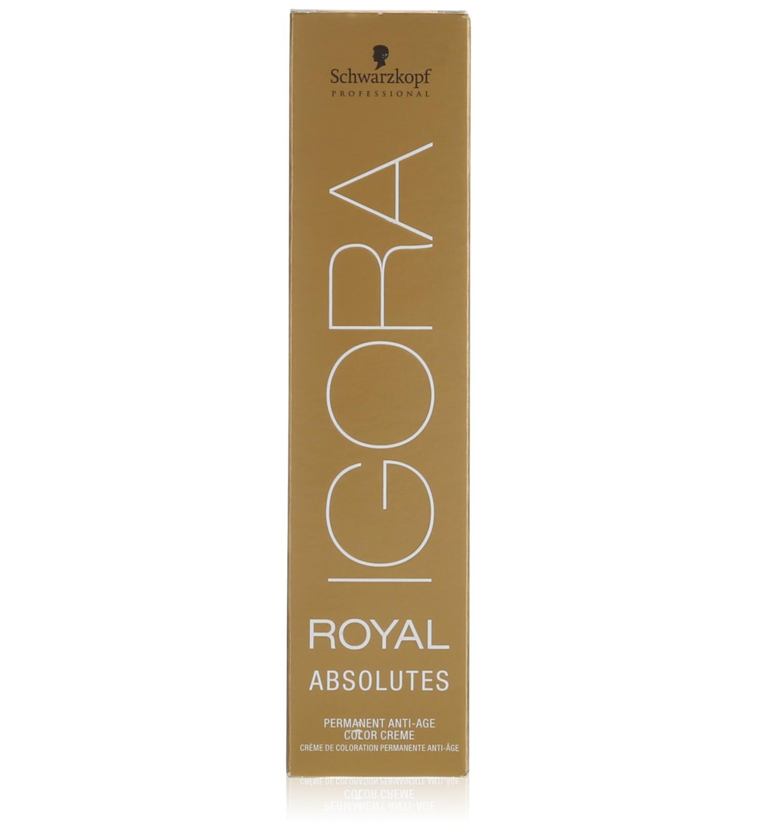 Schwarzkopf Igora Royal Anti-Age Permanent Color Creme 5-80 Light Brown Red - 60ml | International Shipping Available - Buy Online on GoSupps.com