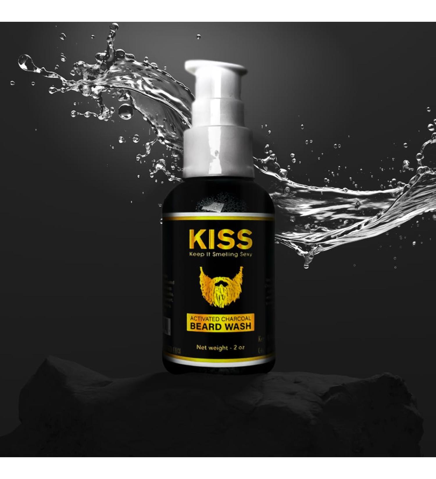 Shop Activated Charcoal Beard Wash - 2oz | Cleanse & Refresh Your Beard - Buy Online on GoSupps.com