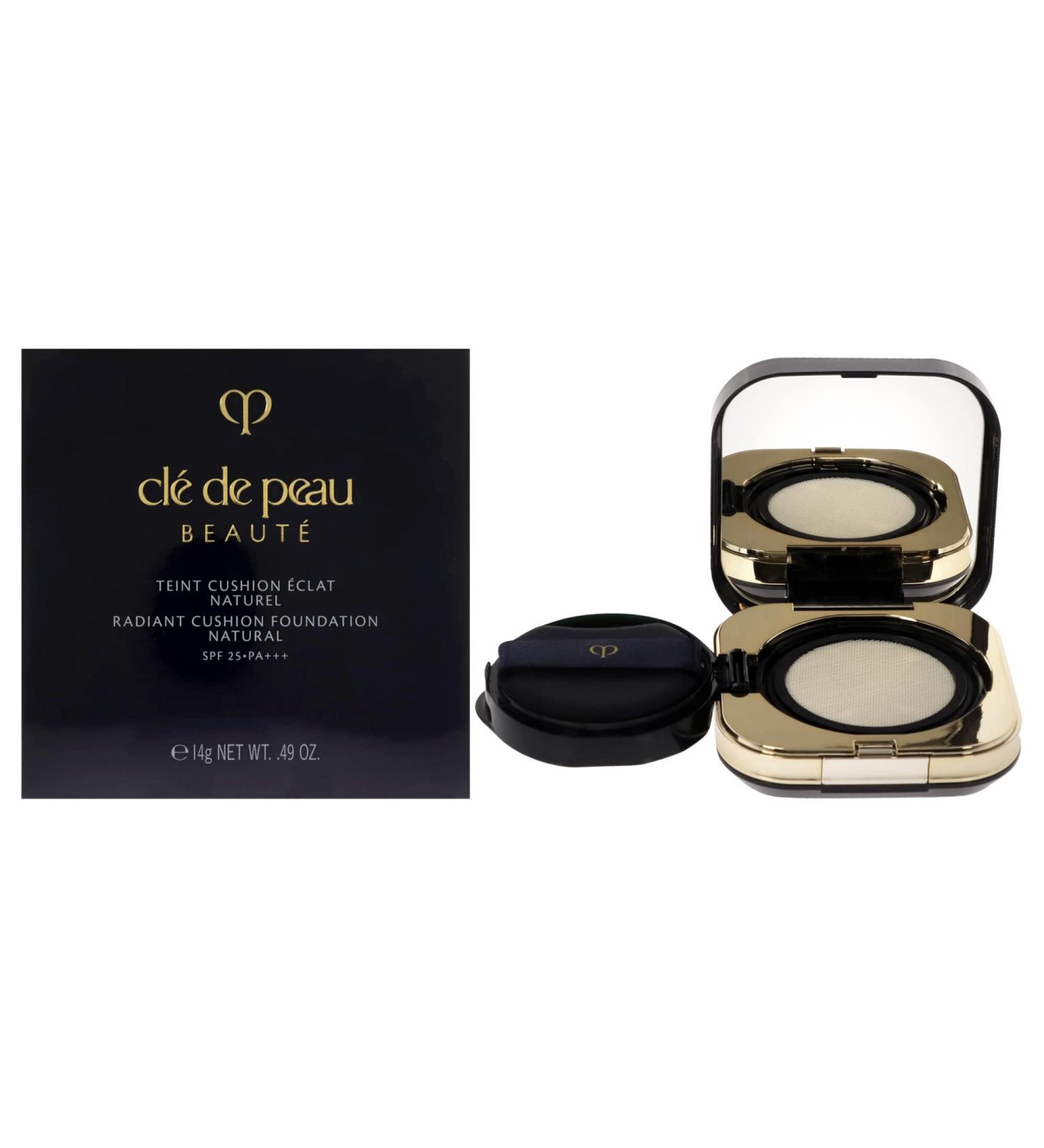 Cl de Peau Beaut Radiant Cushion Foundation O10 - Natural Light Ocher 0.5 oz for Women | Buy Internationally - Buy Online on GoSupps.com