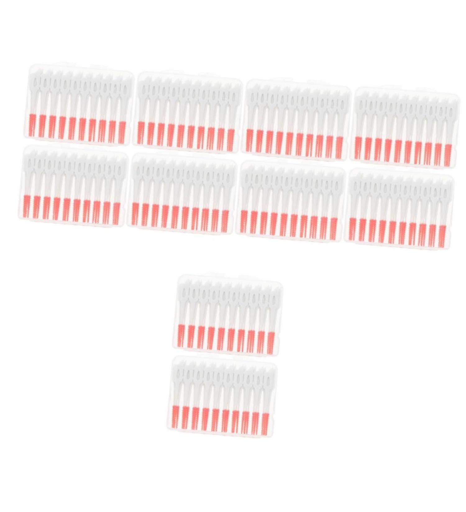 FOMIYES 400 STK Interdental Brushes - Essential Tooth Floss Tools for Optimal Dental Hygiene | 1 Pack (5 Colors) - Buy Online on GoSupps.com