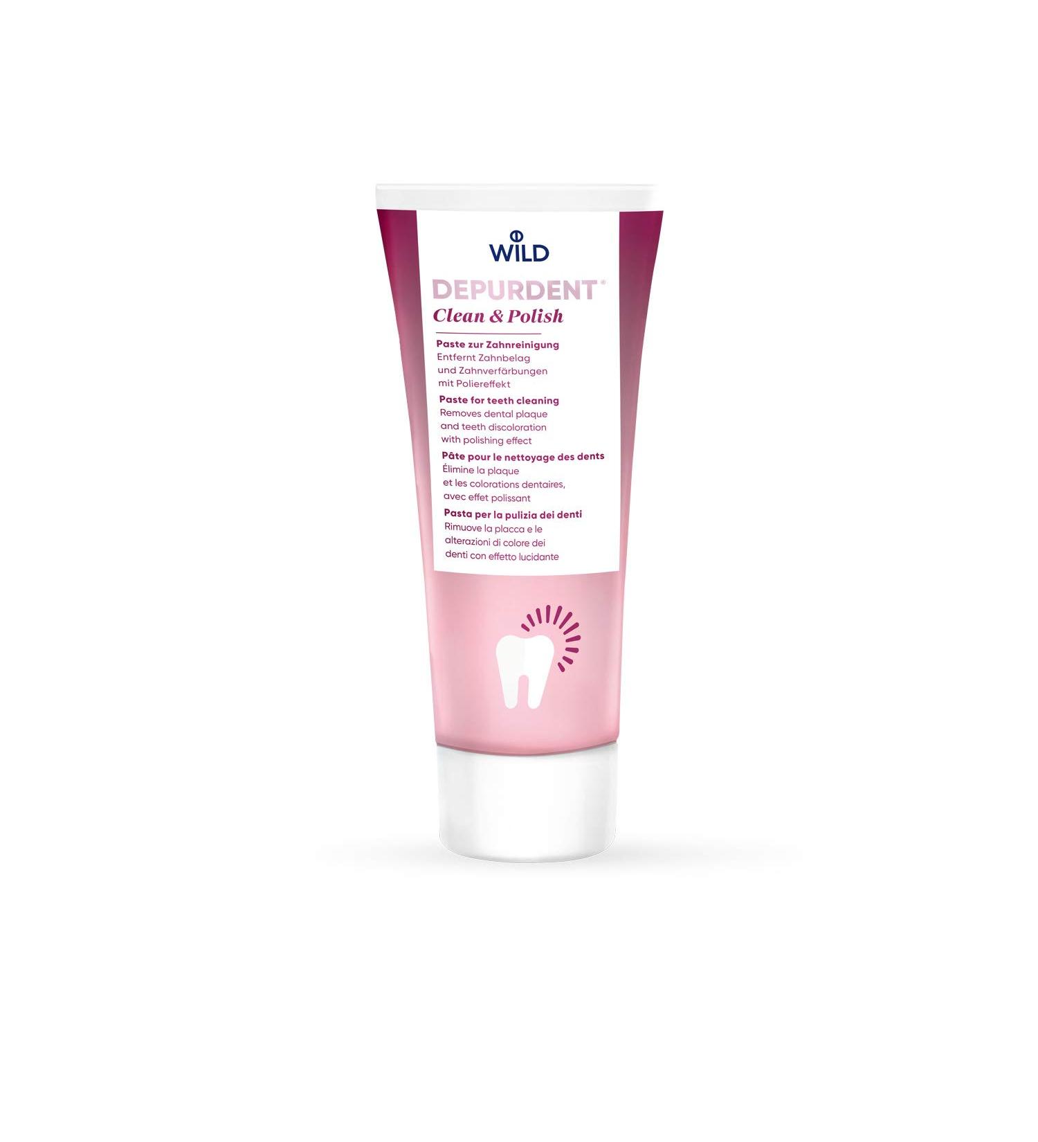 Depurdent Clean & Polish 75ml - Premium Teeth Whitening & Oral Care | International Shipping Available - Buy Online on GoSupps.com