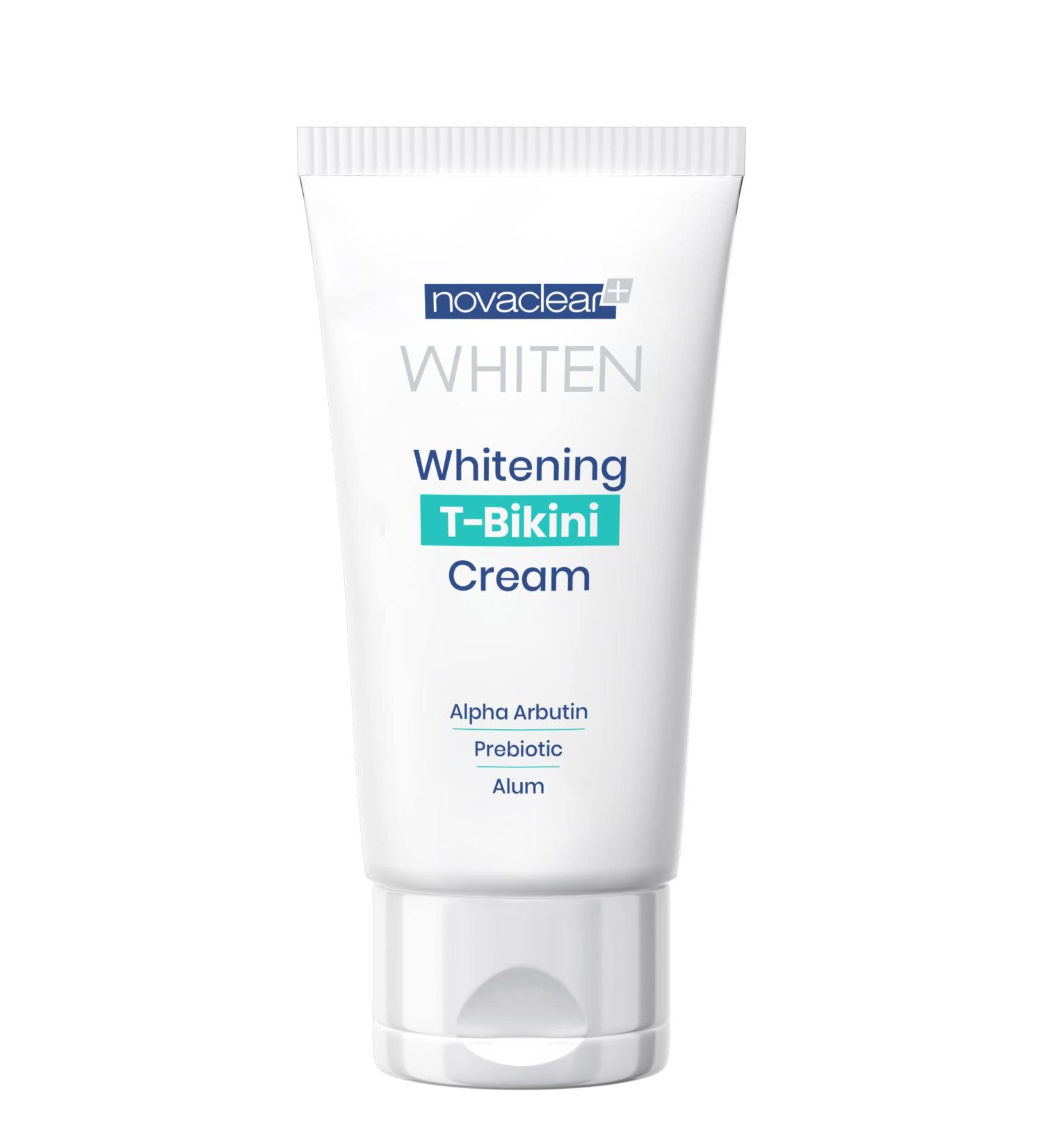 NovaClear Whitening T-Bikini Cream - 50ml - Effective Solution for Hyperpigmentation Aging Spots Skin Bleaching and Frickles - Buy Online on GoSupps.com