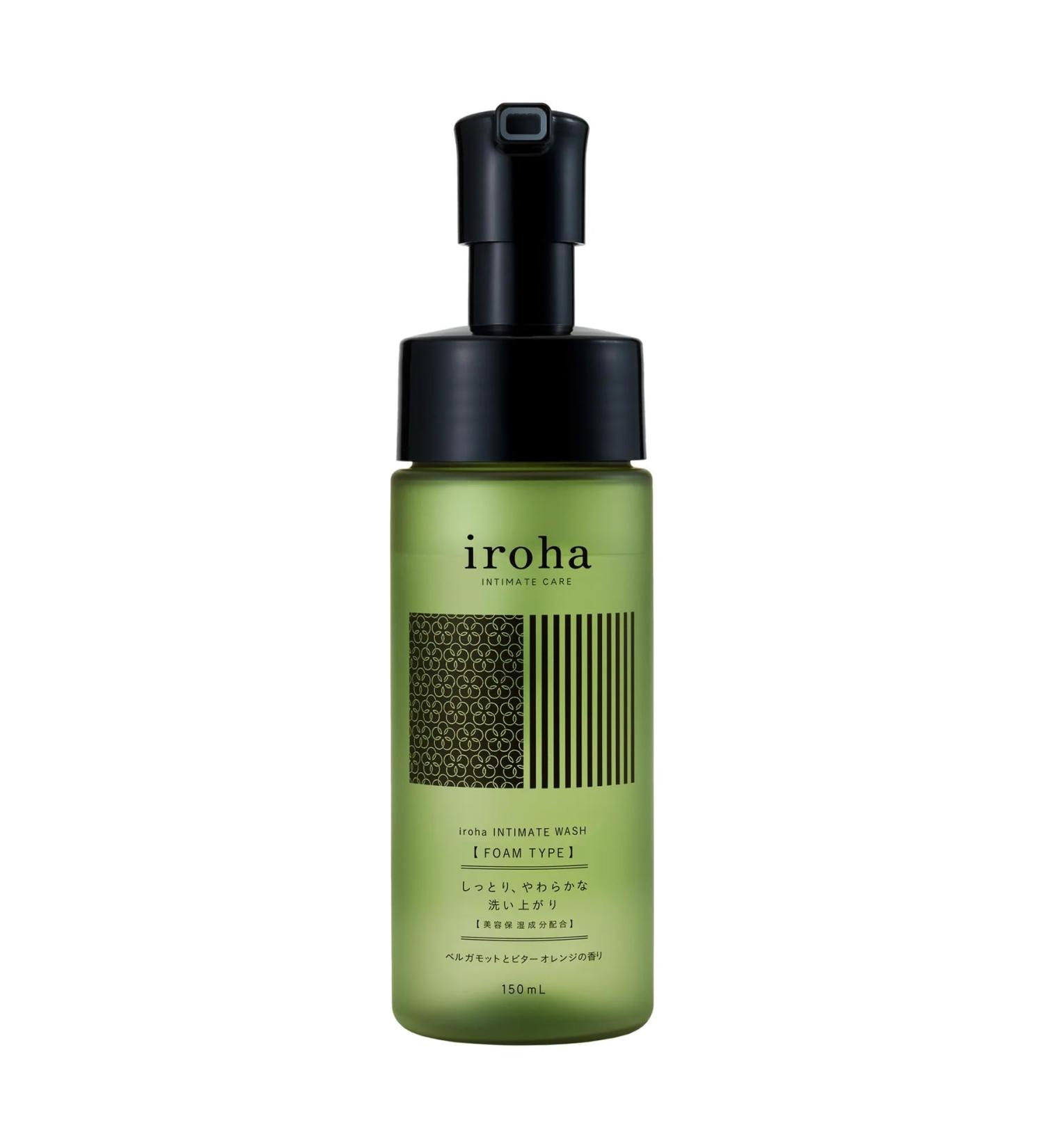 iroha Intimate Wash Foam - Citrus & Bergamot | pH Balanced Moisturizing Made in Japan | 60 Uses | 5 fl oz - Buy Online on GoSupps.com
