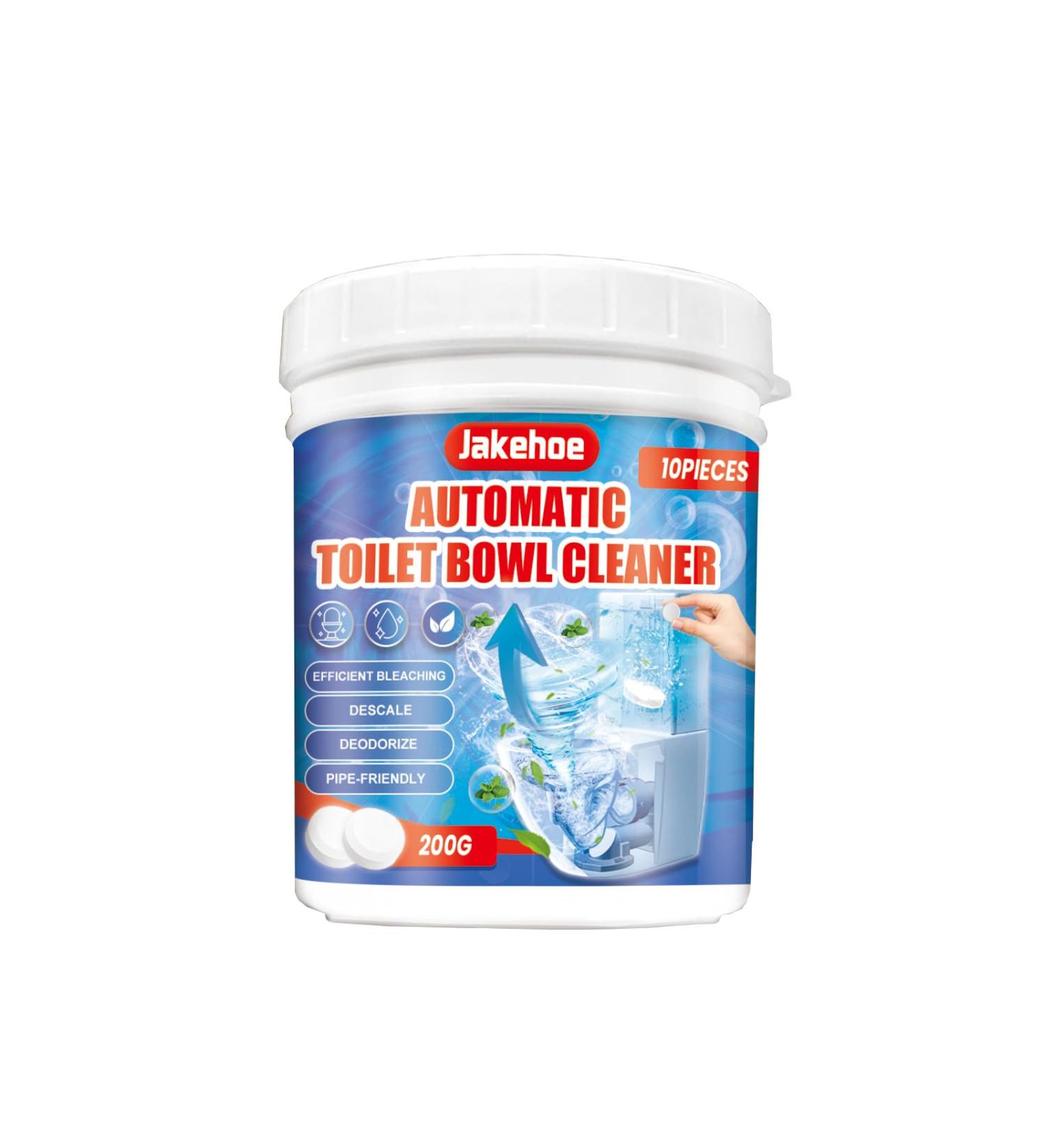 Automatic Toilet Bowl Cleaner Tablets Toilet Bowl Cleaner Tablets for Deodorizing & Descaling Toilet Fresh Tablets Long-Lasting Bleach Tablets Bathroom Toilet Tank Cleaner (1pc) - Buy Online on GoSupps.com