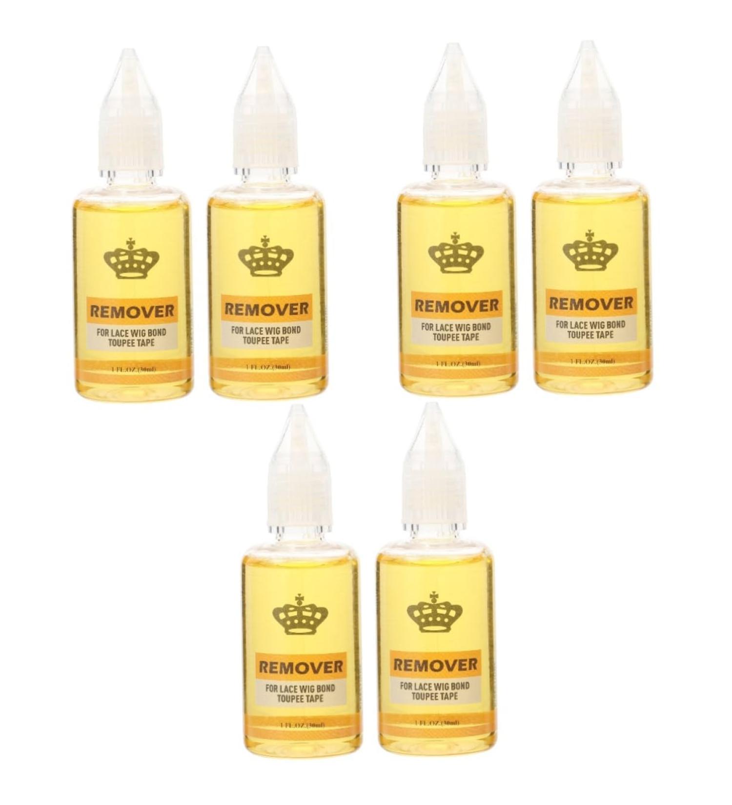 3pcs Hair Extension Glue Remover - 30ml Lace Wig & Toupee Tape Adhesive Remover | Safe Effective & Easy to Use | International Shipping Available - Buy Online on GoSupps.com