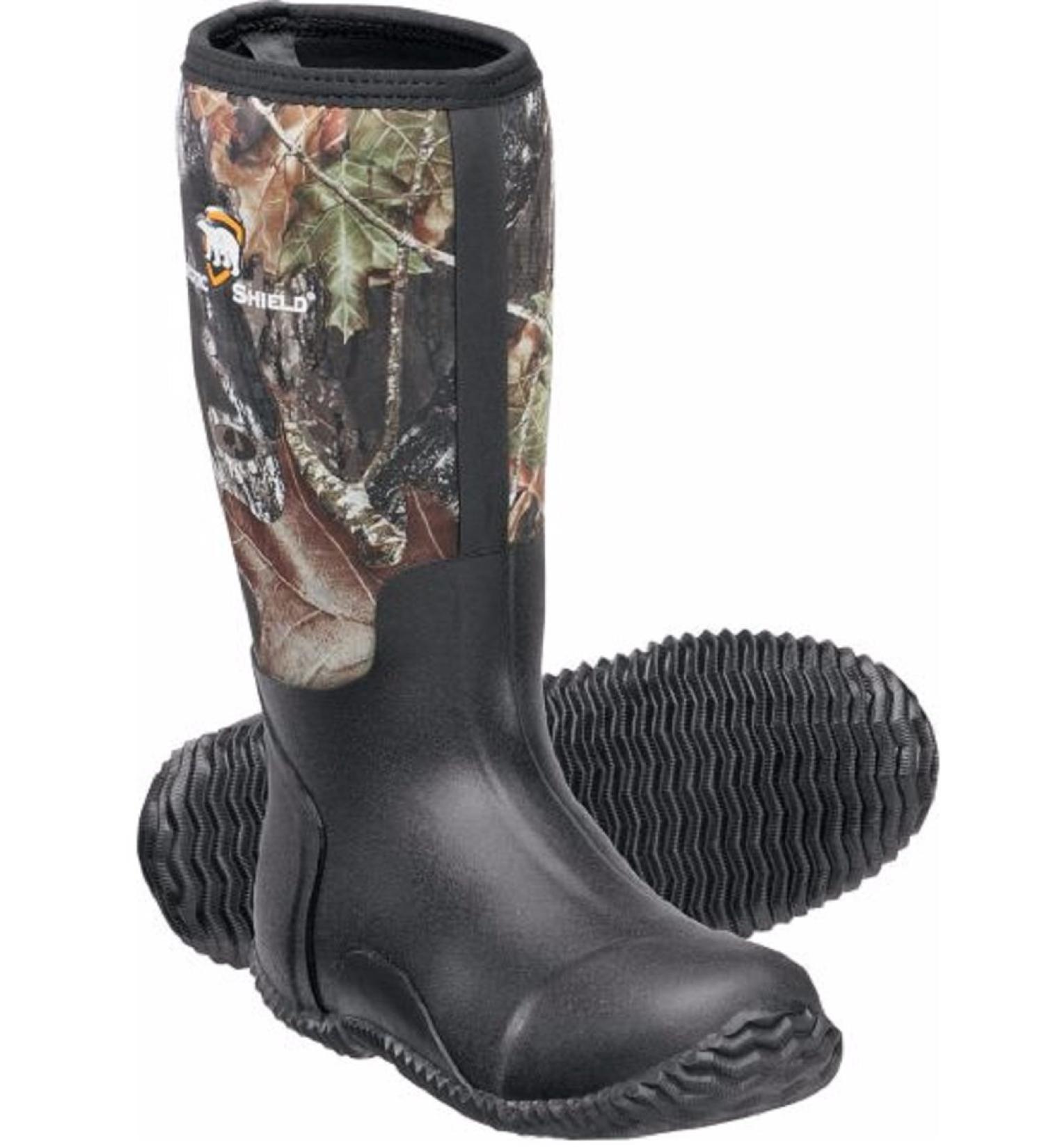 ArcticShield Waterproof Neoprene Outdoor Boots - Size 10 Camouflage - Buy Online on GoSupps.com