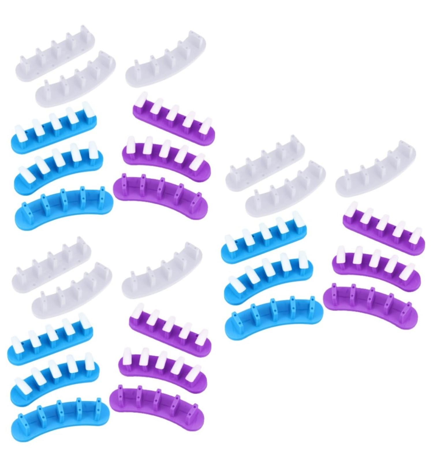 DOITOOL 9 Sets Manicure Practice Display Stand Nail Art Tip Stand Nail Display Holders Tip Stand for Nails Nail Art Display Stand Nails Tools False Nail Tips Holder Lotus Seat Nail Piece - Buy Online on GoSupps.com