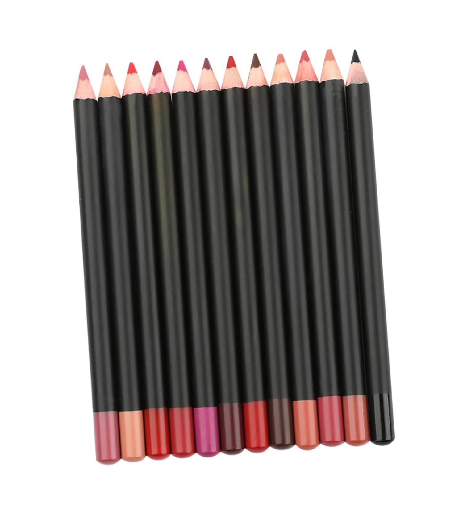 Shop Hemoton 12pcs Waterproof Lip Liner and Gel Eyeliner Set - Pigmented Lip Makeup Definer & Portable Lipstick Kits - International Shipping Available - Buy Online on GoSupps.com