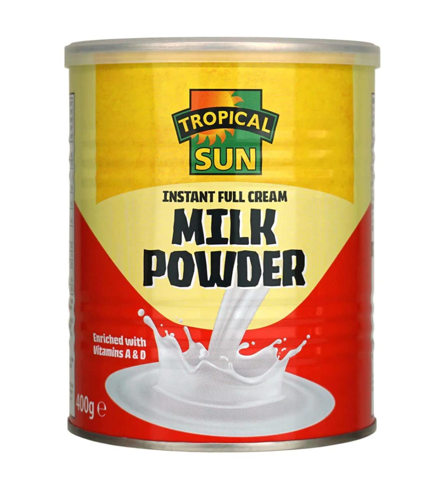 2 x Tropical Sun Full Cream Milk Powder 6 x 400g