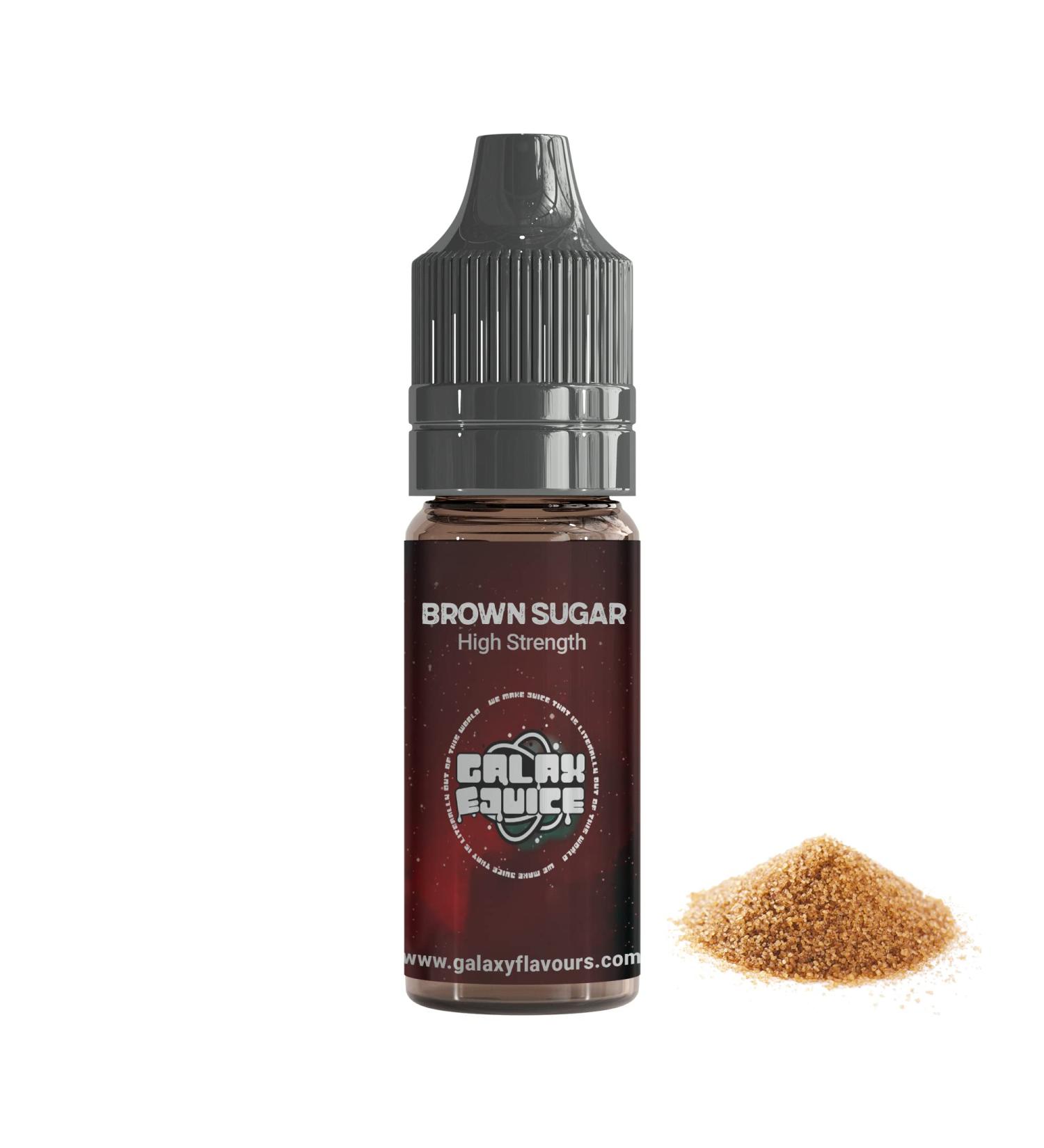 Brown Sugar High Strength Flavouring - 10ml Bottle - Galaxy Food Flavours - Buy Online on GoSupps.com