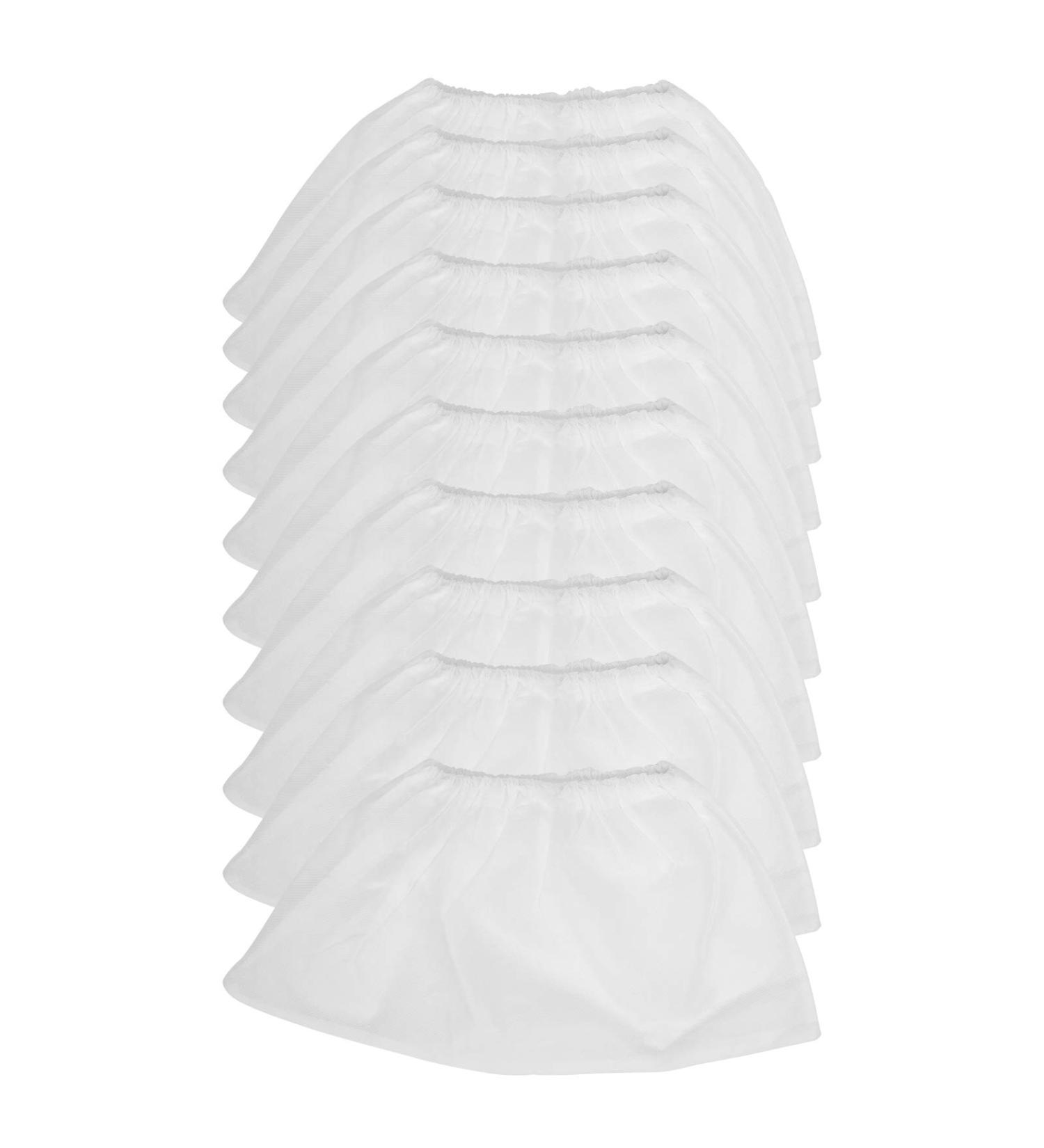 10pcs Nail Dust Bags - Nonwoven Fabric White Nail Tool Accessories for Manicure | Home & Store Use - Buy Online on GoSupps.com