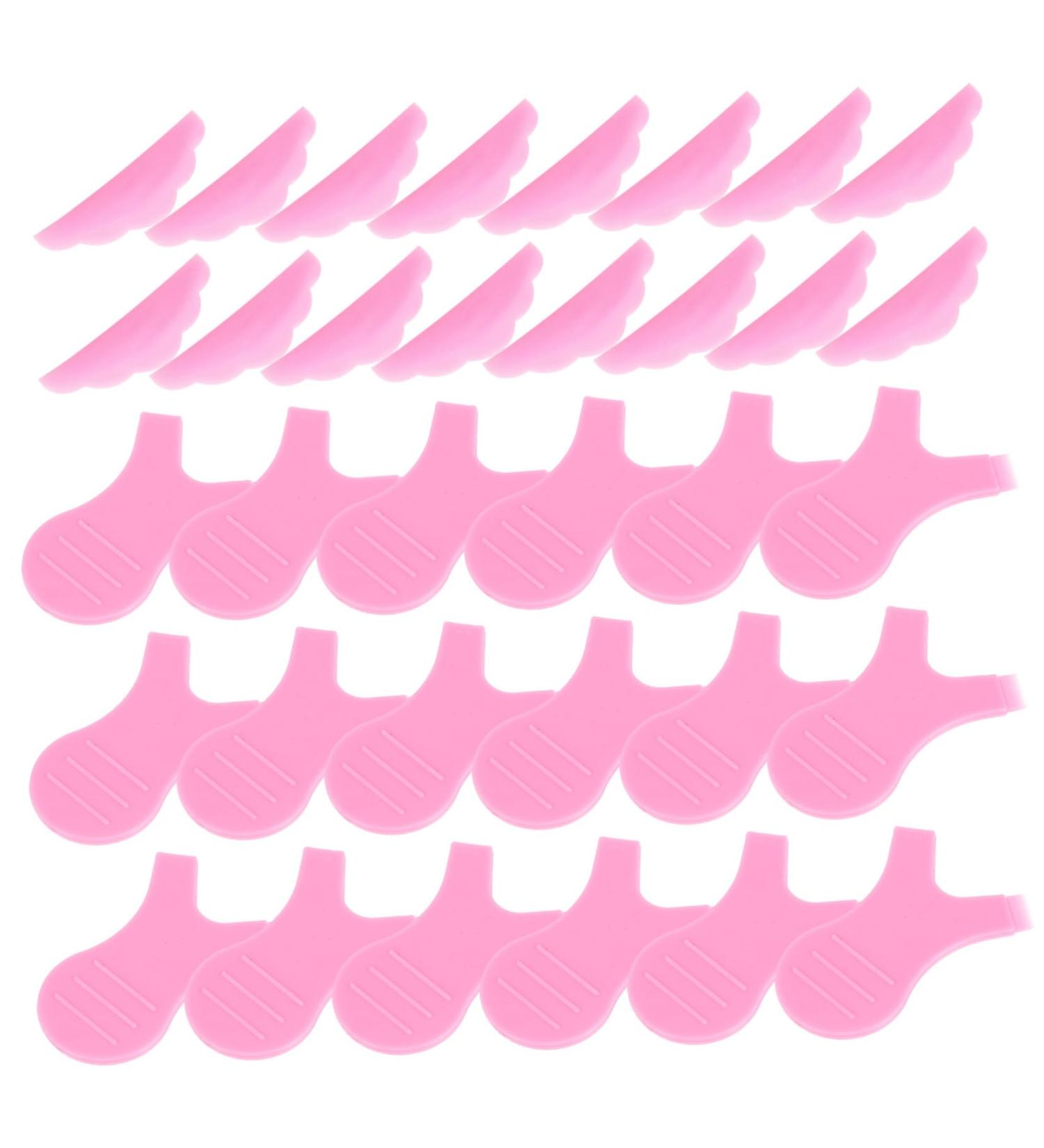 NUSITOU Eyelash Holder 1 Set Eyelash Silicone Gasket Plastic Eyelash Curler Eyelash Curlers Lash Clip Eyelash Fixing Tool Female Eyelash Tools Triple Auxiliary Extend Suite Plastic Pink - Buy Online on GoSupps.com