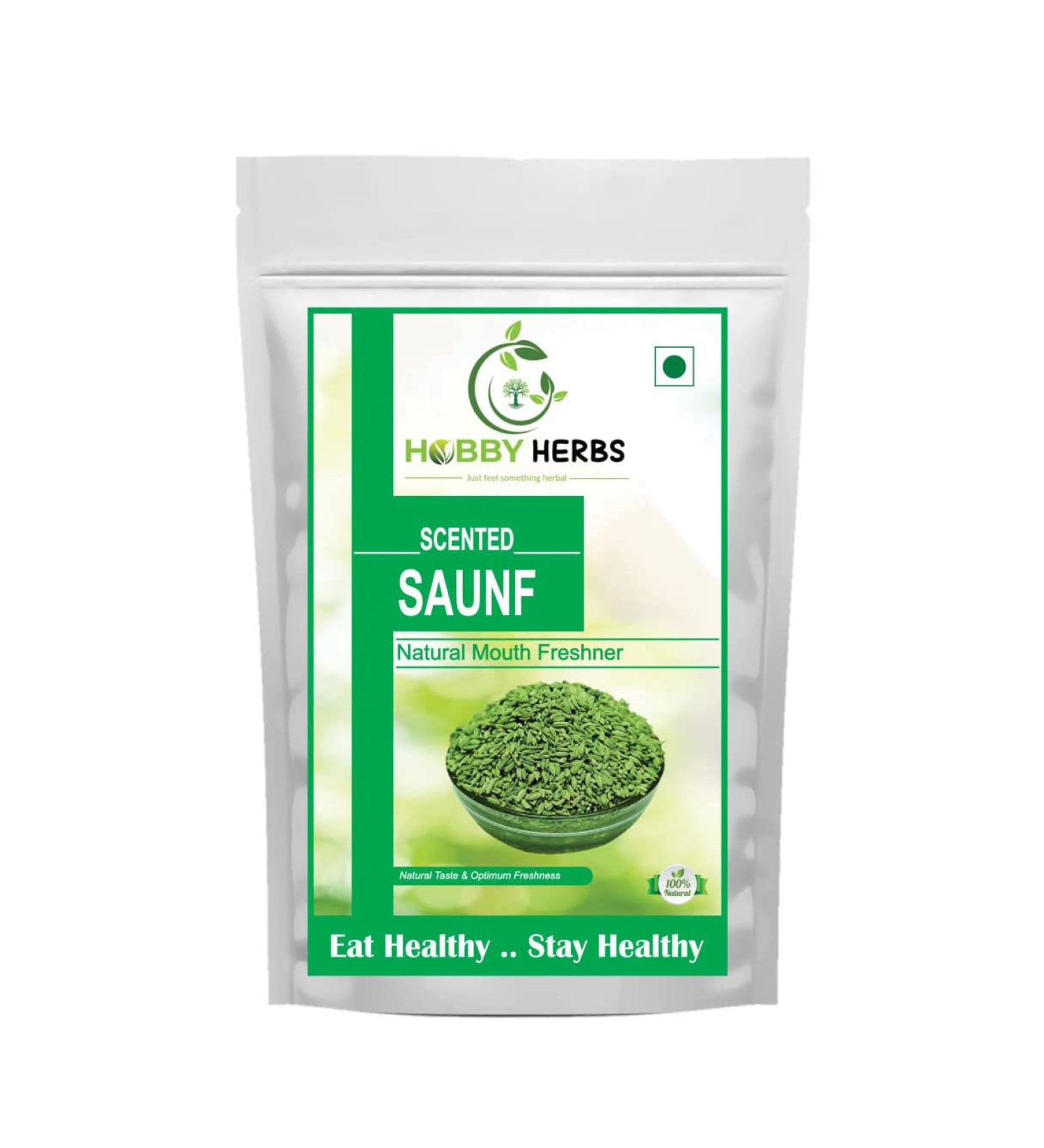 Hobby Herbs Saunf 200g | Barik Saunf | Fennel Seeds | Mouth Freshner Saunf_Packing May Vary - Buy Online on GoSupps.com
