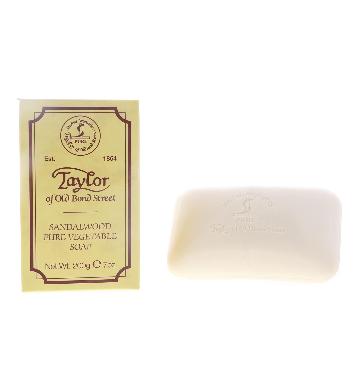 Taylor of Old Bond Street Sandalwood Bath Soap 200g (3 Pack - Buy Online on GoSupps.com
