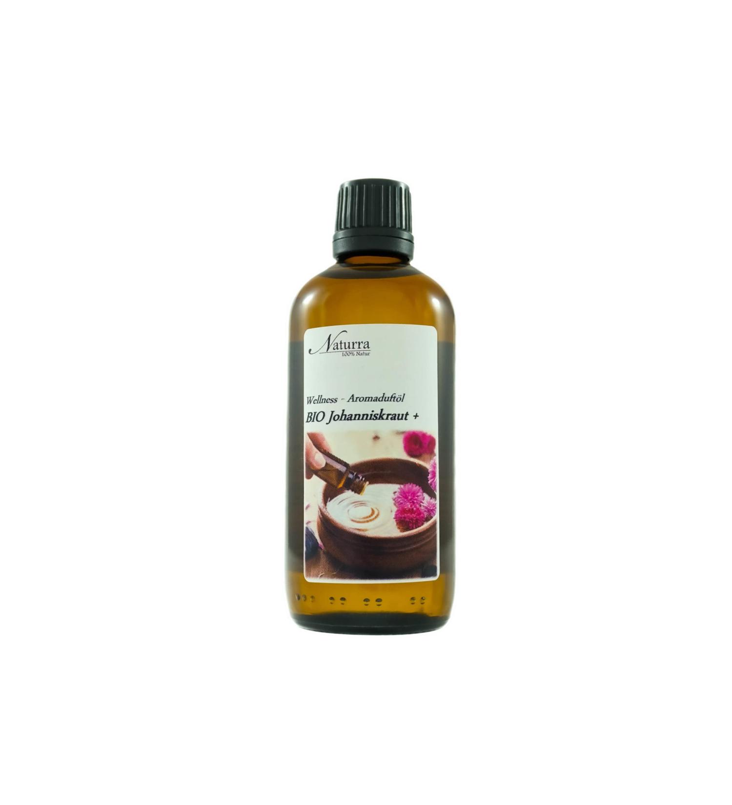 Naturra Bio St. John's Wort Mzerate 100ml - Organic Essential Oil for Wellness & Aromatherapy | Zingiber Ginger Body Oil - Natural Cosmetics - Buy Online on GoSupps.com