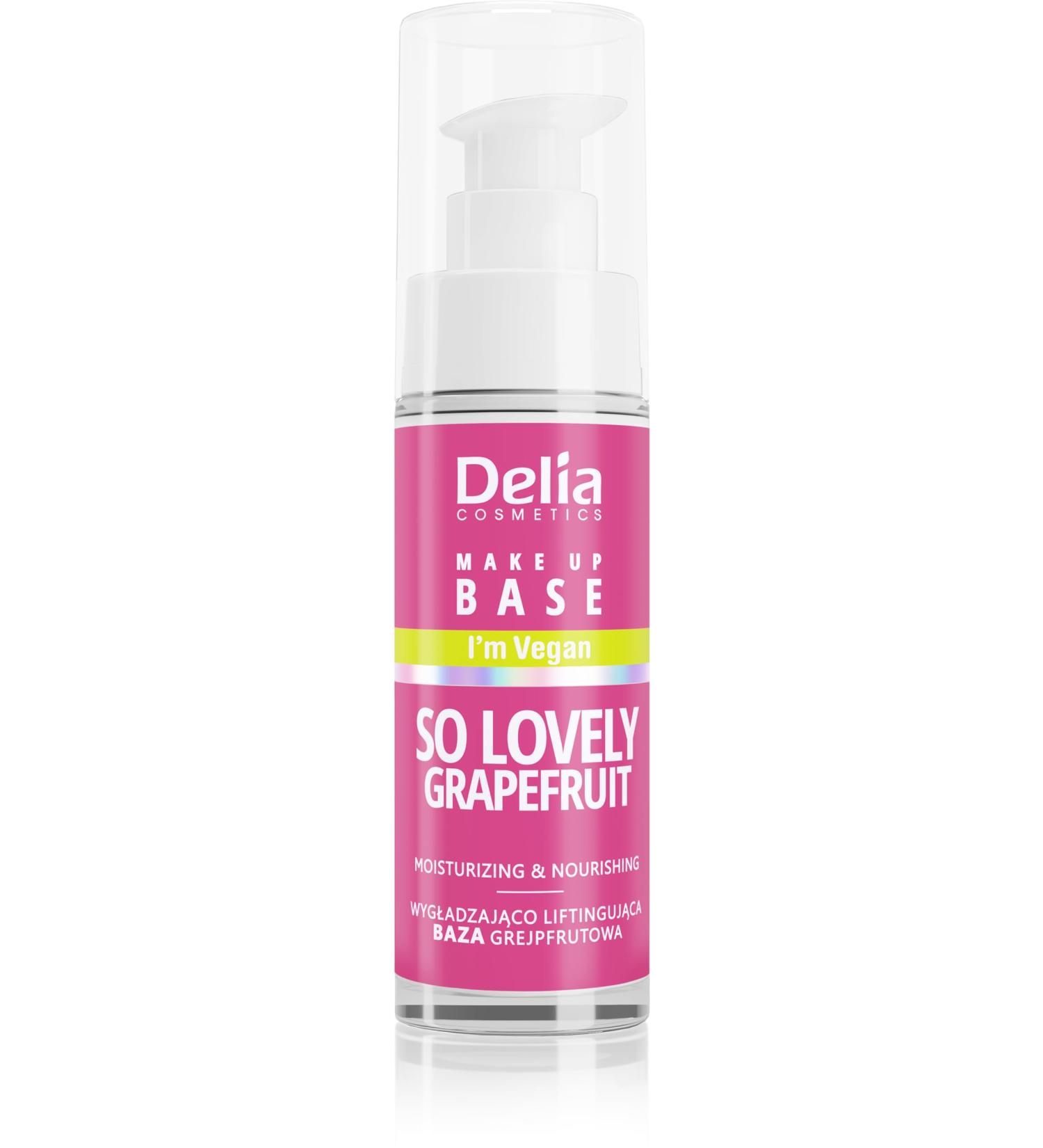 DELIA Vegan Lightening & Vitalizing Base - SO SHINY MANGO, 30 ml (Moisturizing & Nourishing)
