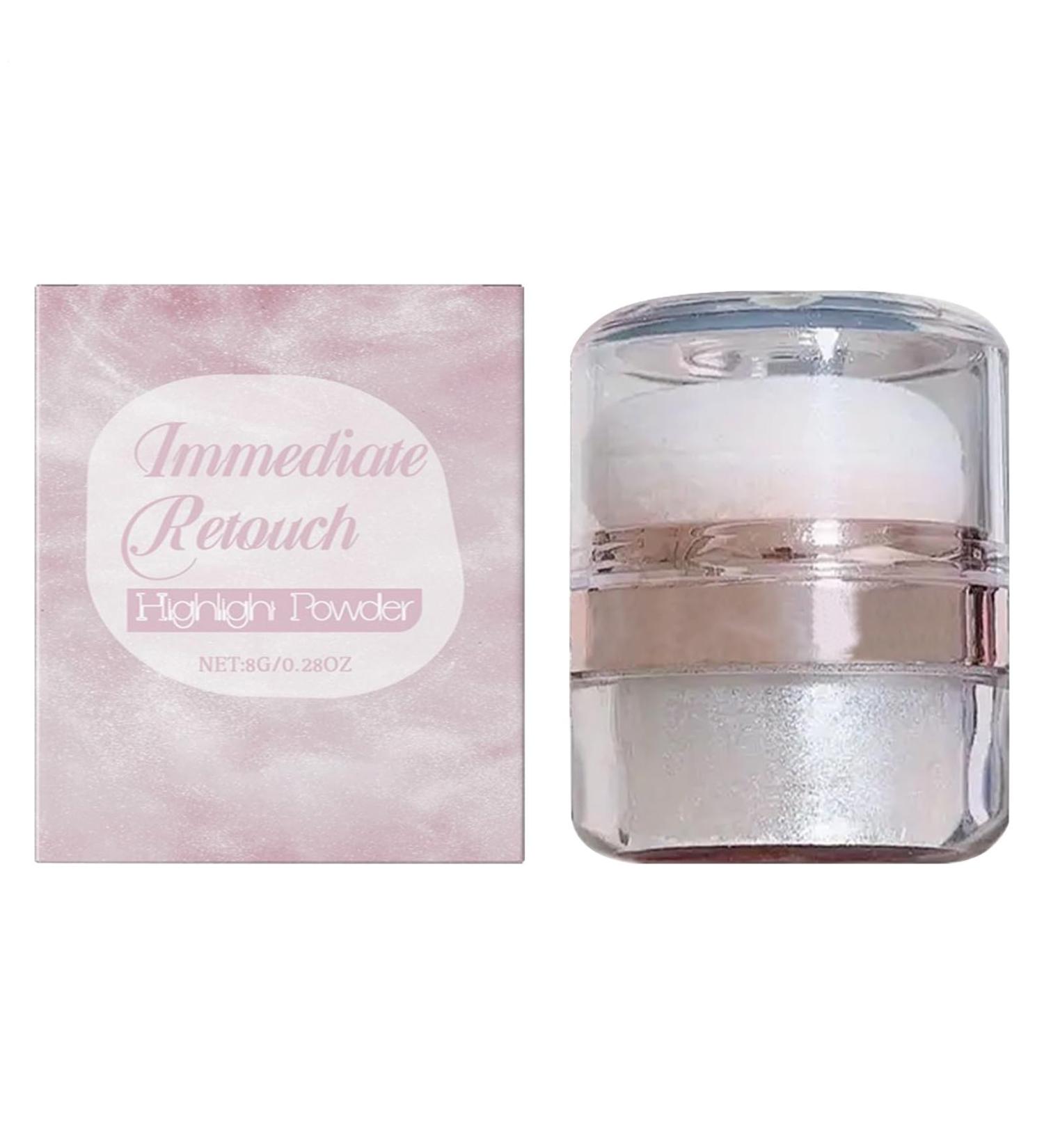  Monozoz Sinage Face Powder Body Glitter Powder Body Glitter Shimmer Lightlighter Powder 3G CONTOURNING CLAVILE GLOW Stick with Sponge Head for Eyes - Buy Online on GoSupps.com