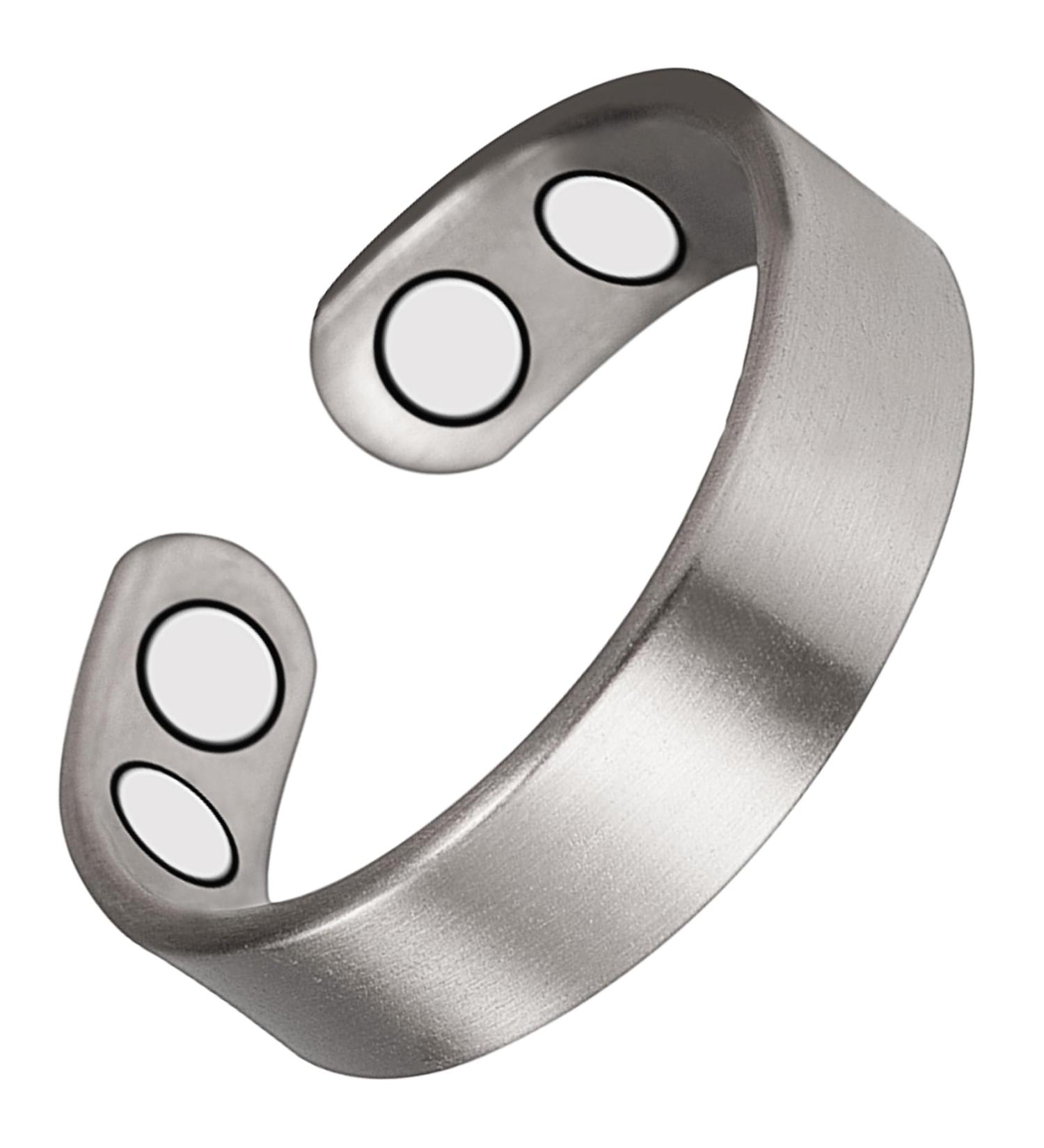 EnerCoppeX 3500 Gauss Magnetic Ring | 99.99% Pure Copper | Classic Graphic Design | Men & Women | 4 Powerful Magnets - Buy Online on GoSupps.com