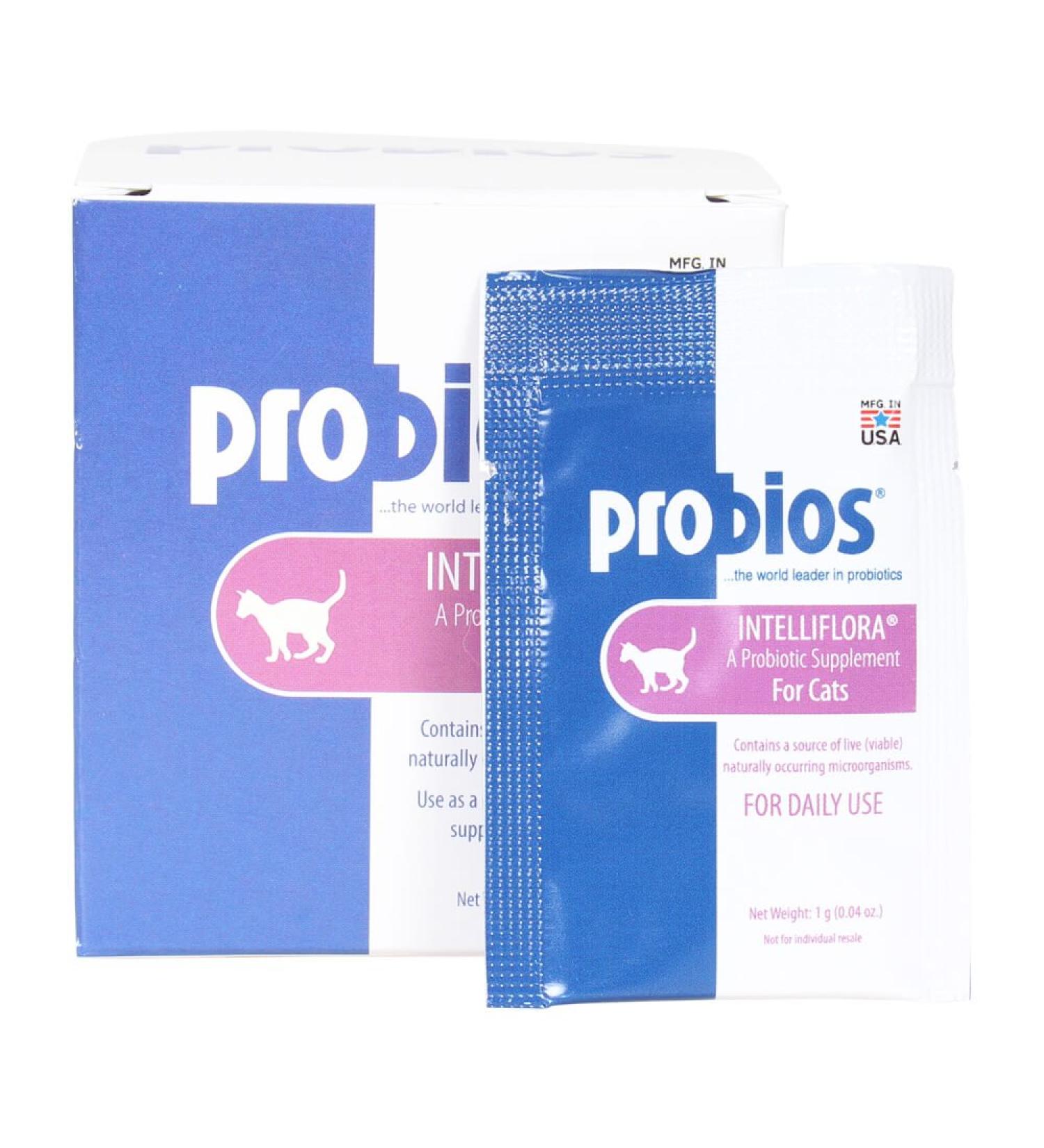 Vet's Plus CHR-805 30 Sachets Probios Intelliflora Nutritional Supplement for Cats