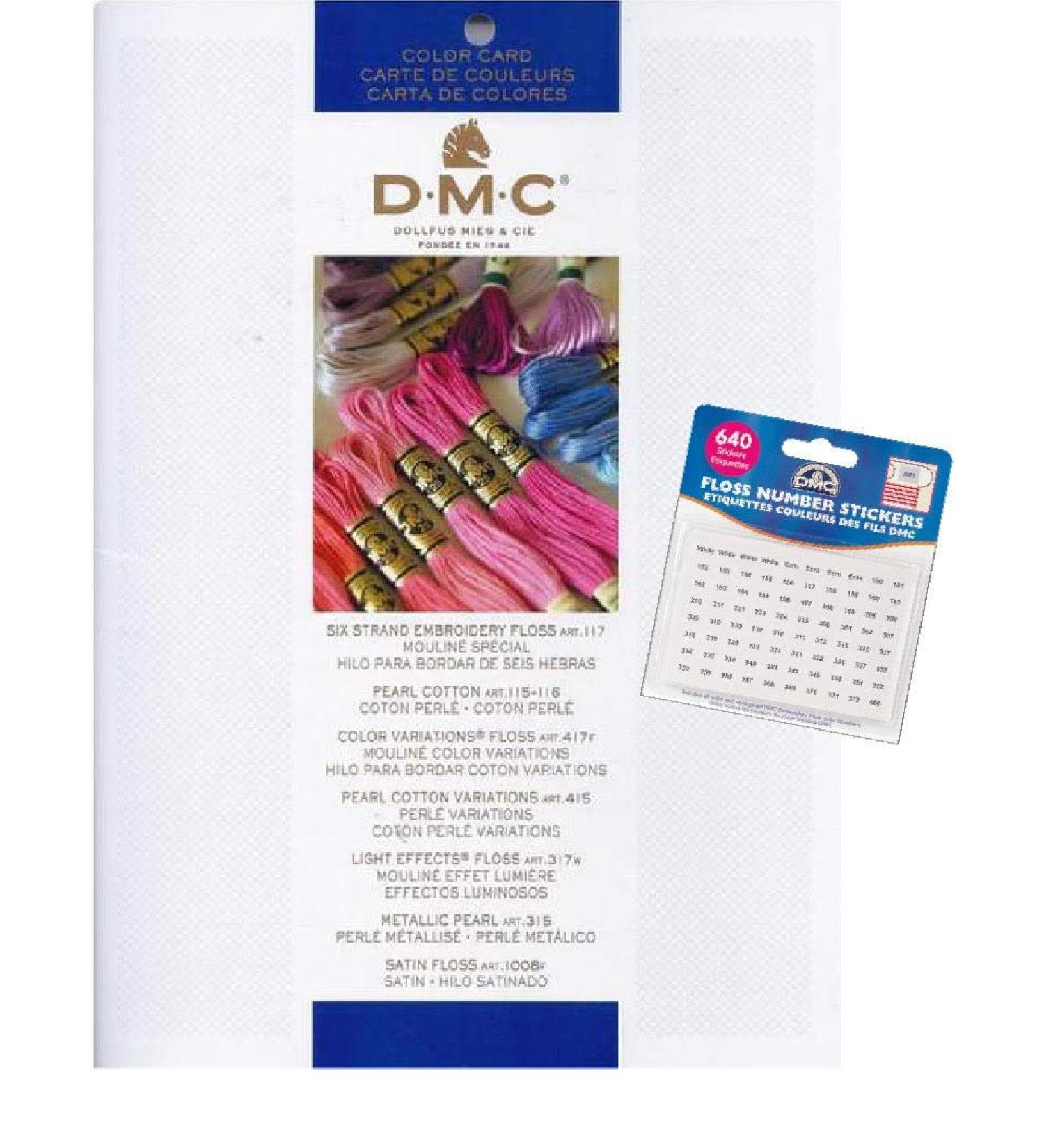 Buy DMC Color Card & Dental Floss Sticker - International Shipping Available | Premium Craft Supplies - Buy Online on GoSupps.com