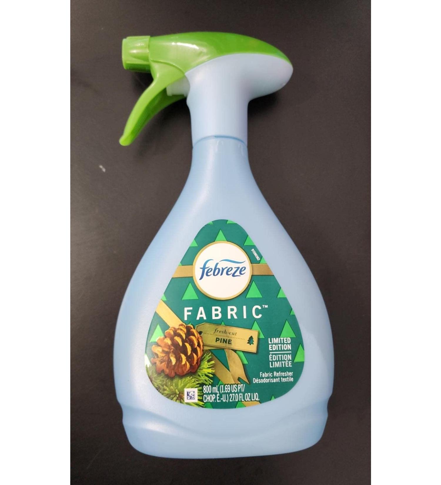 Febreze Fabric Refresher Spray - Fresh-Cut Pine - Holiday Scent -1 Bottle 27 OZ