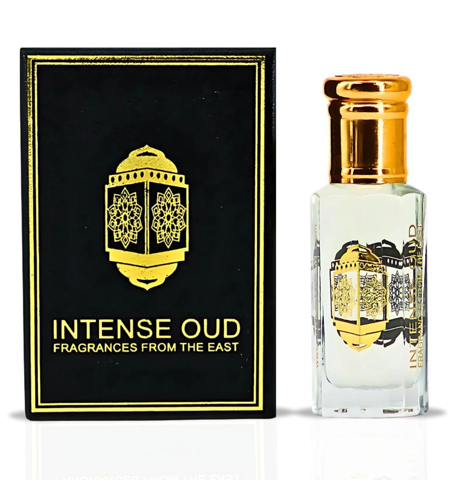 INTENSE OUD Blush Perfume Oil 12ML (0.40 OZ) With Black Gift Box A Vibrant Citrus Opening With Floral Elegance & A Smooth Vanilla Finish. - Buy Online on GoSupps.com
