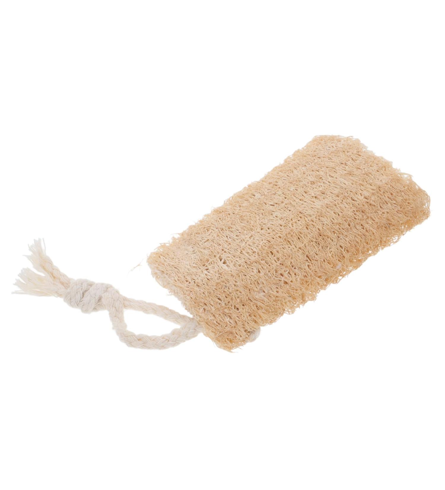 Loofah Bath Towel - Exfoliating Body Scrubber & Shower Pad for Healthy Skin - Buy Online on GoSupps.com