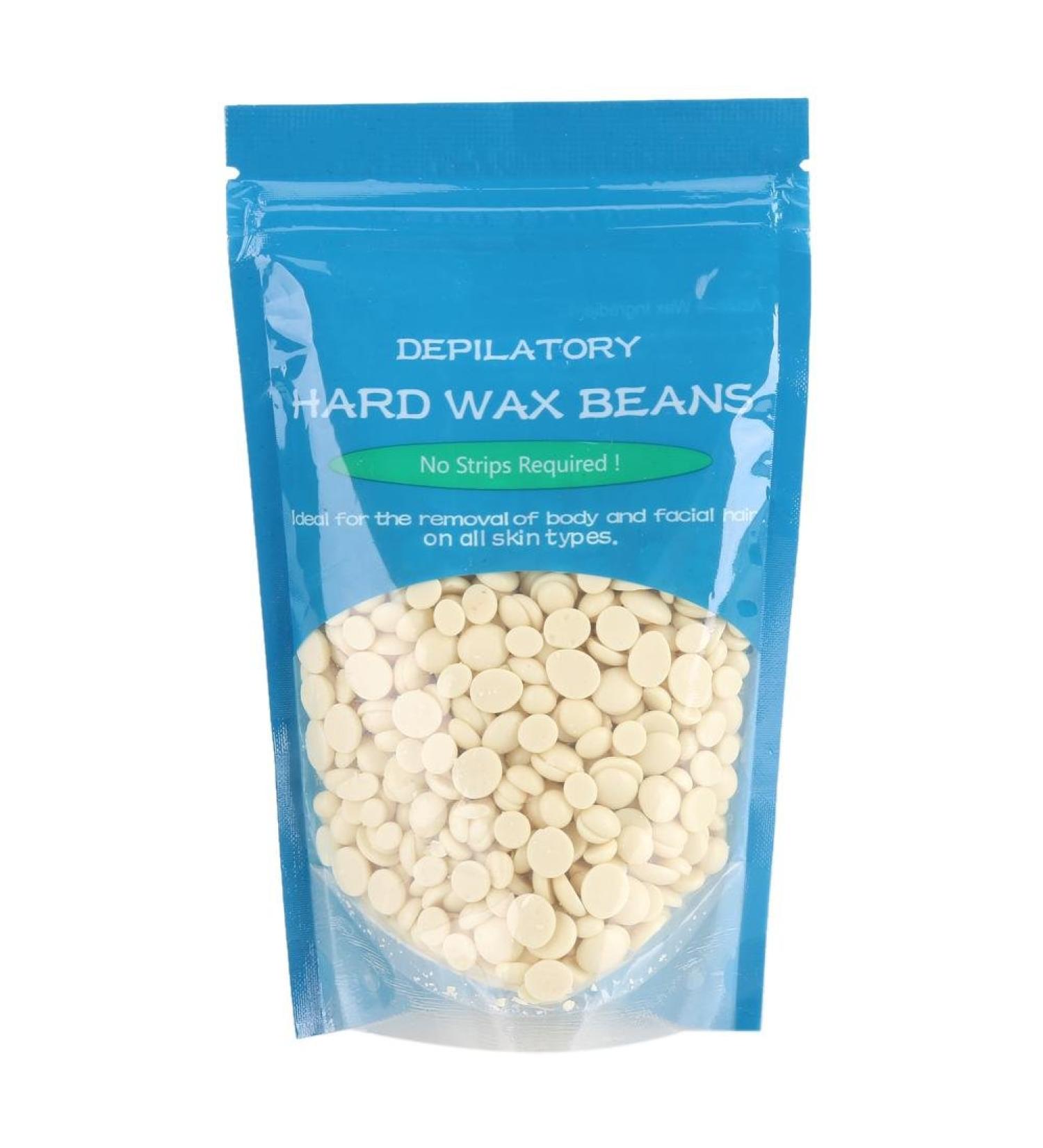 Zetiling 100g Hard Wax Pearls - Professional Hair Removal Wax Beans for Full Body Face Bikini and Legs Treatment - Buy Online on GoSupps.com