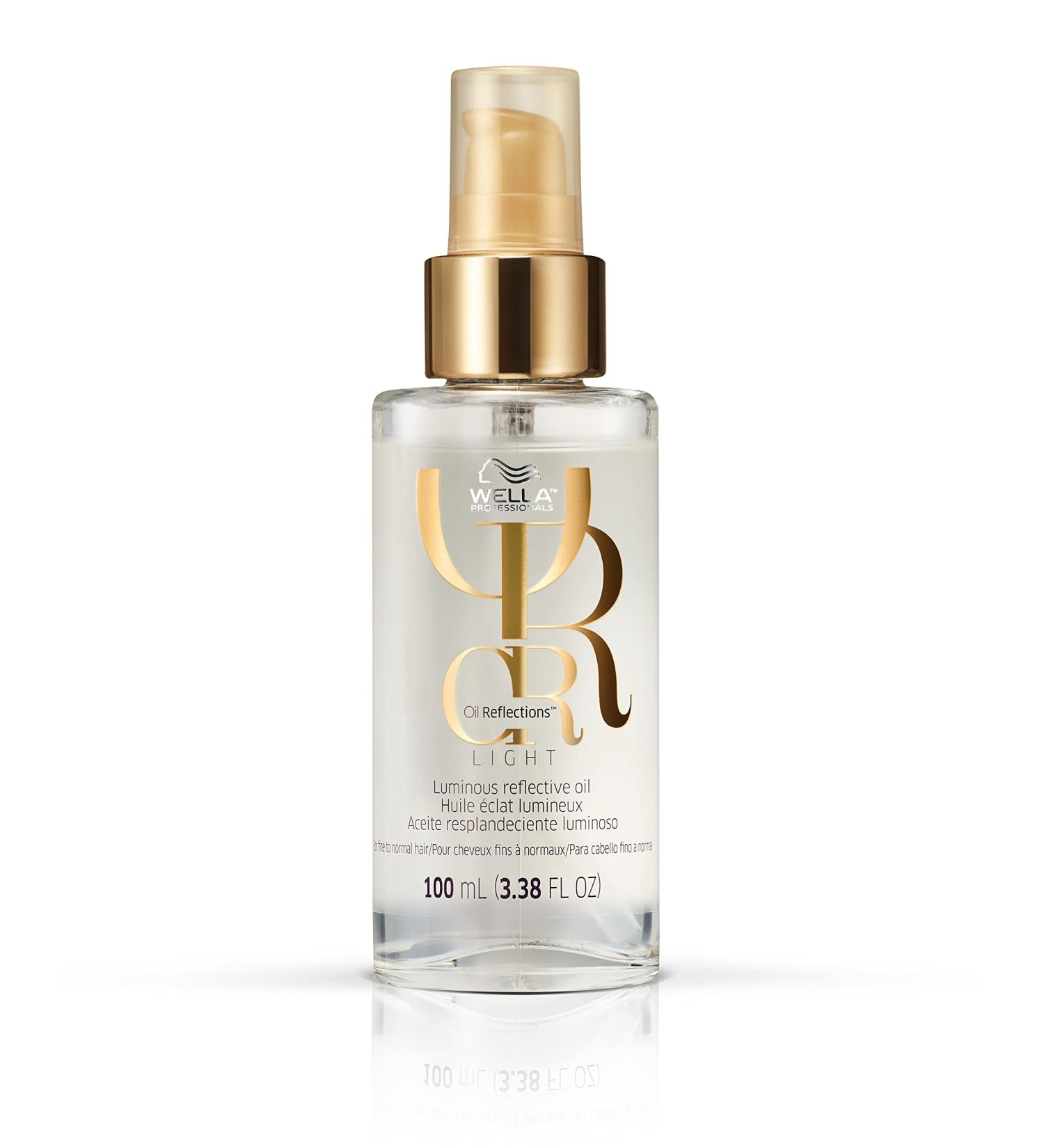 Wella Professionals Oil Reflections Light Finishing Oil 3.38 fl oz | For Fine to Normal Hair - Buy Online on GoSupps.com
