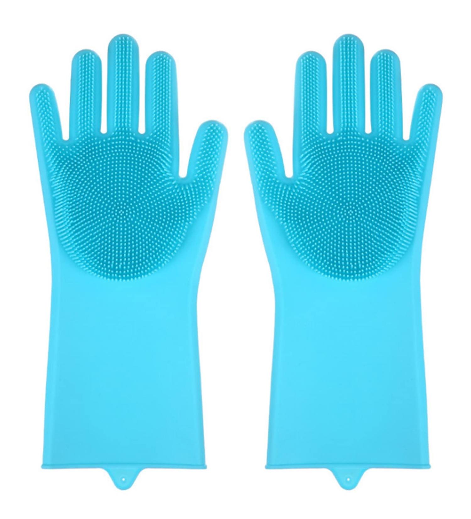 SEPTAM Cleaning Gloves Cleaning Magic Silicone Gloves Household Multi-function Hand Washing Tool - Buy Online on GoSupps.com