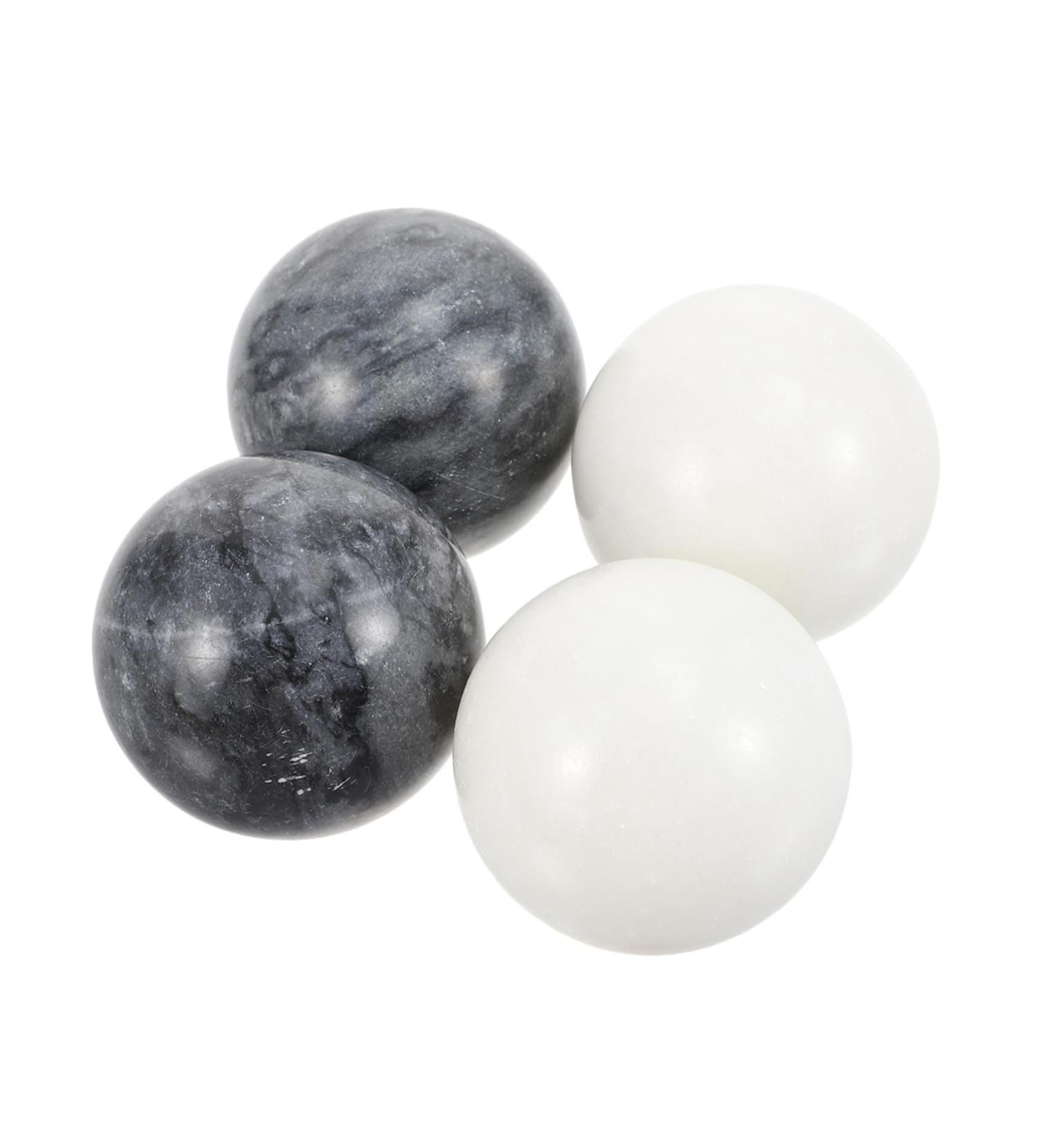 Tovinanna 4 Sets Massage Fitness Balls - Chinese Hand-Rolling Balls for Massage & Fitness | International Shipping Available - Buy Online on GoSupps.com