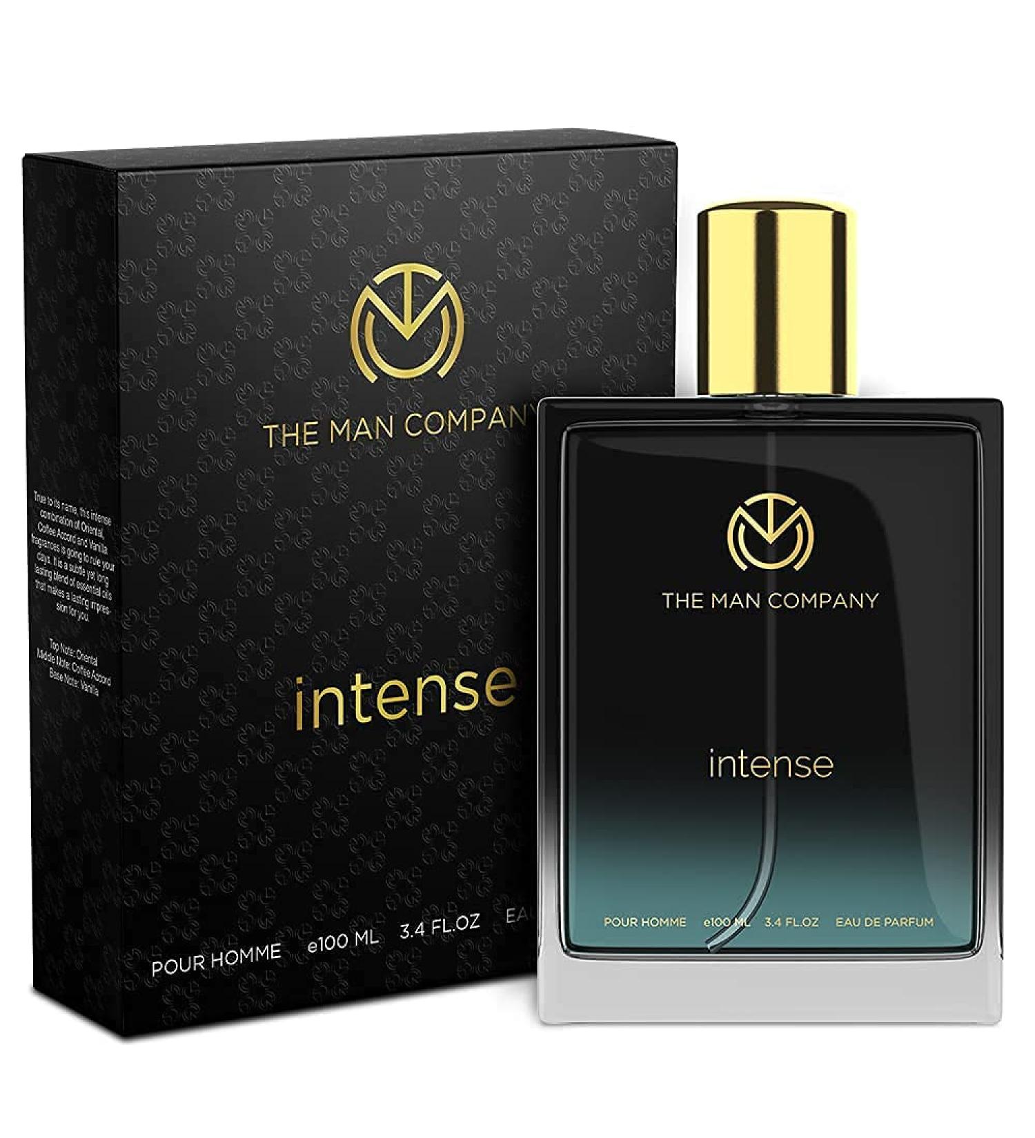 Th'e Man Company Intense Fresh Perfume For Men | Premium Luxury Long Lasting Fragrance Spray | Edp (Eau De Perfume) - 100Ml. - Buy Online on GoSupps.com