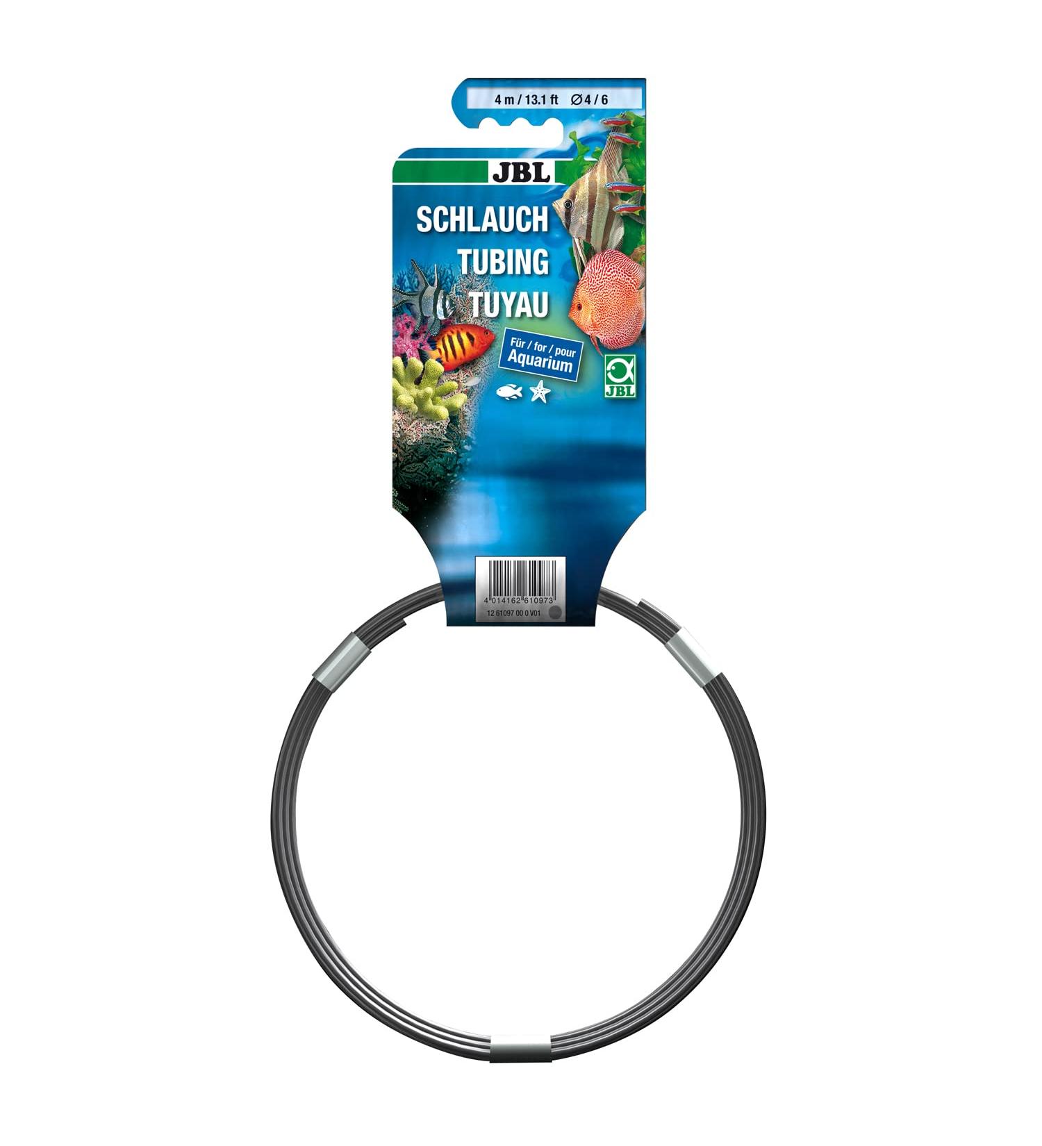 JBL Aqua hose 4 m length 4/6 mm diameter water hose grey Grey 4/6 mm diameter 4 m length