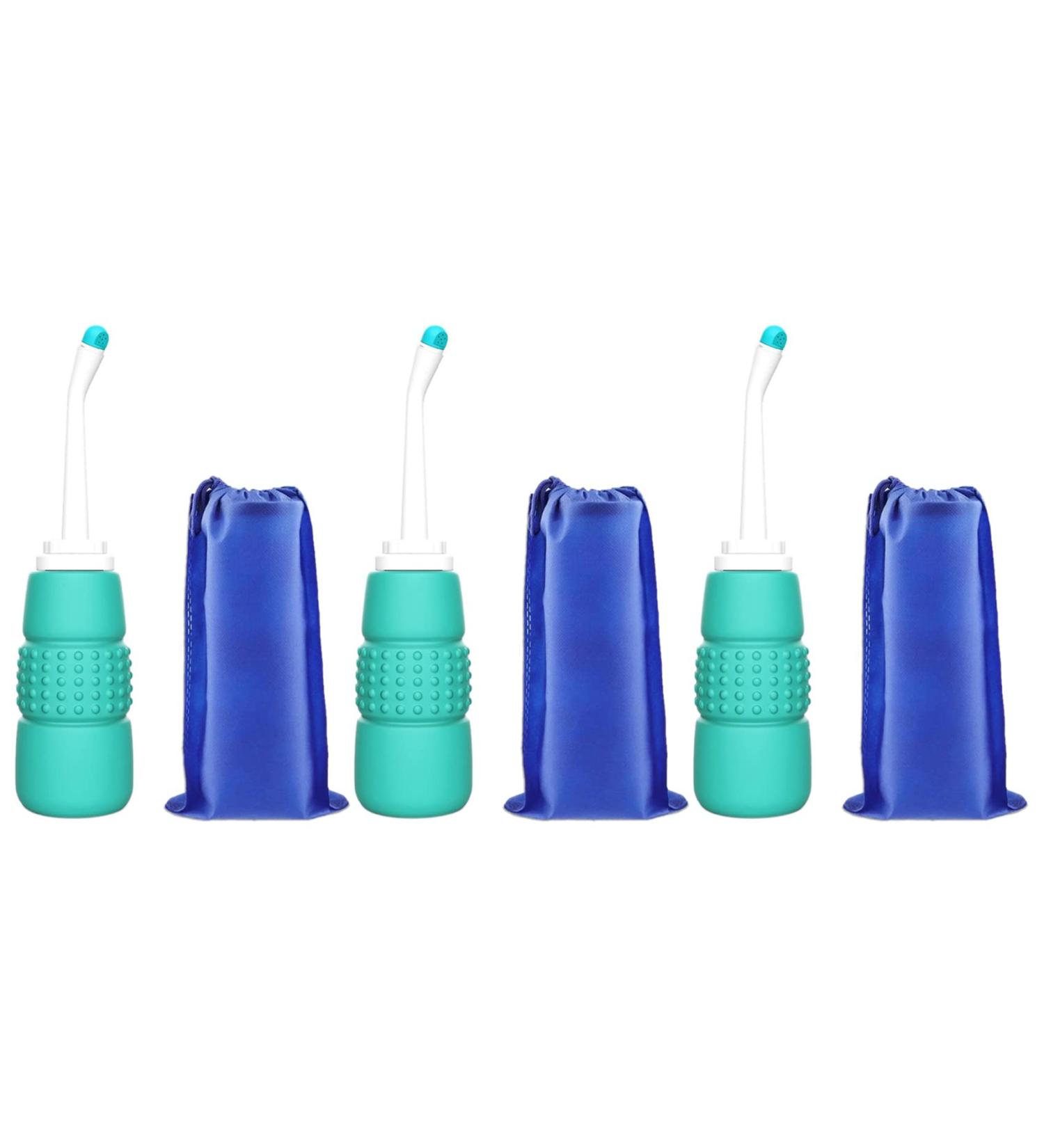 Marclix 350ml Portable Handheld Bidet Sprayer - Improved Hygiene Solution for Personal Cleaning & Detergent Use | Ideal for Pregnant Women - Buy Online on GoSupps.com