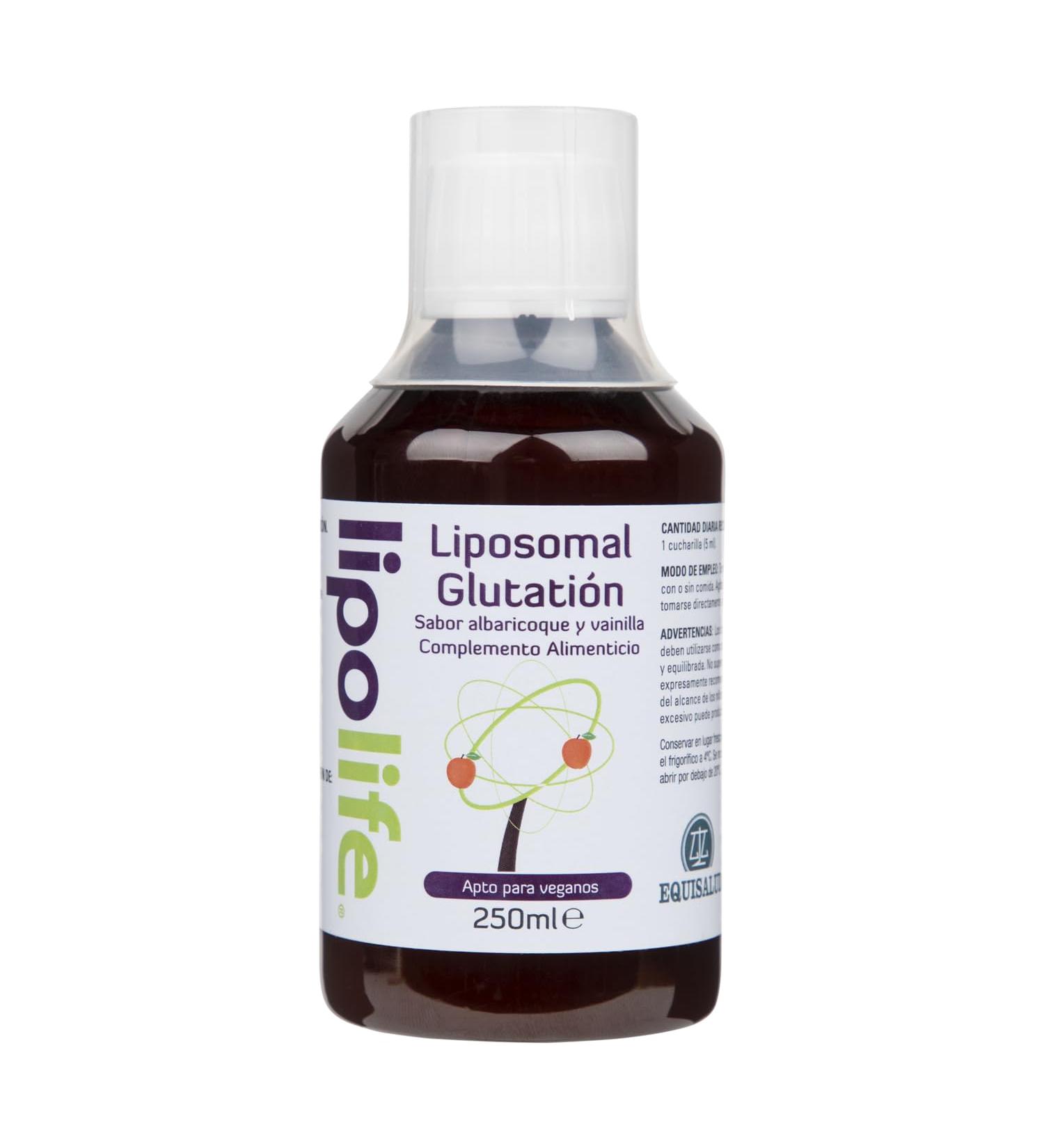 Equisalud Liposomal Glutation Abrikoos Vanille 250 ml 200 g - Buy Online on GoSupps.com