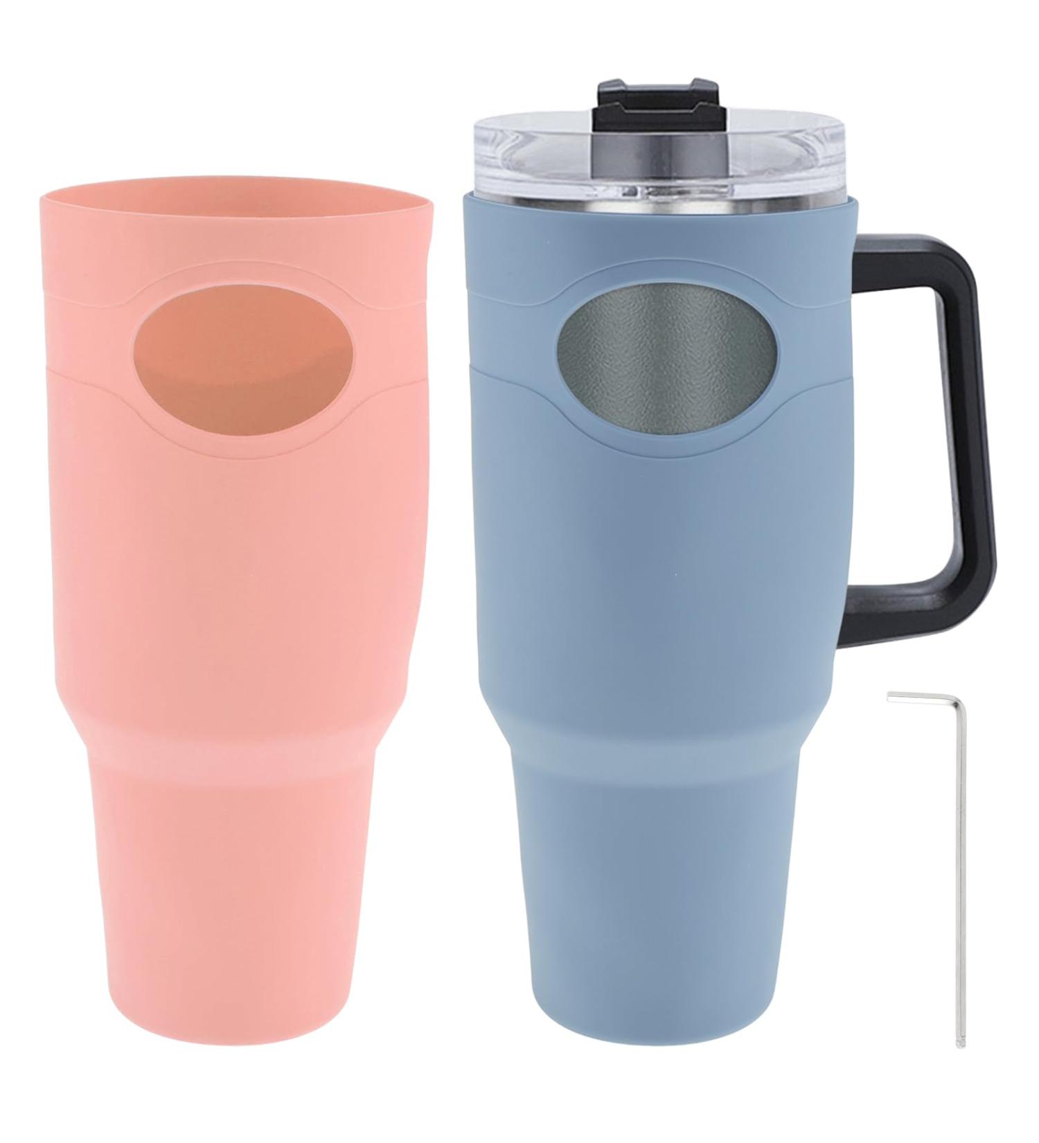 Lot de 2 protections int grales en silicone pour bottes d'eau pliables et r utilisables pour bouteille d'eau Quencher 1 2 l - Buy Online on GoSupps.com