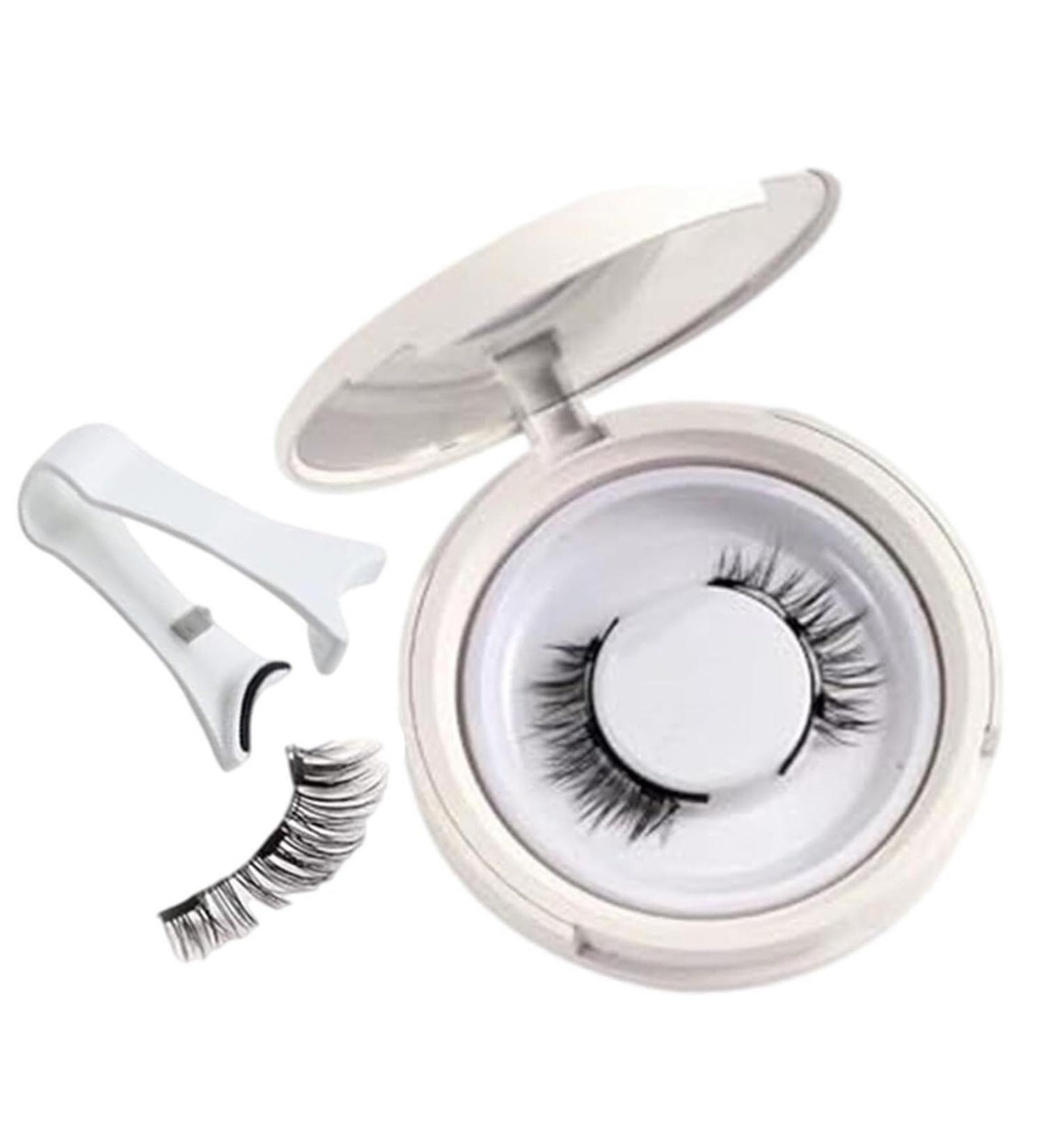 Krafty Magnetic Eyelashes - Reusable Natural Look Magnetic Lashes with Applicator | Easy Wear & Remove - 1pcs - Buy Online on GoSupps.com