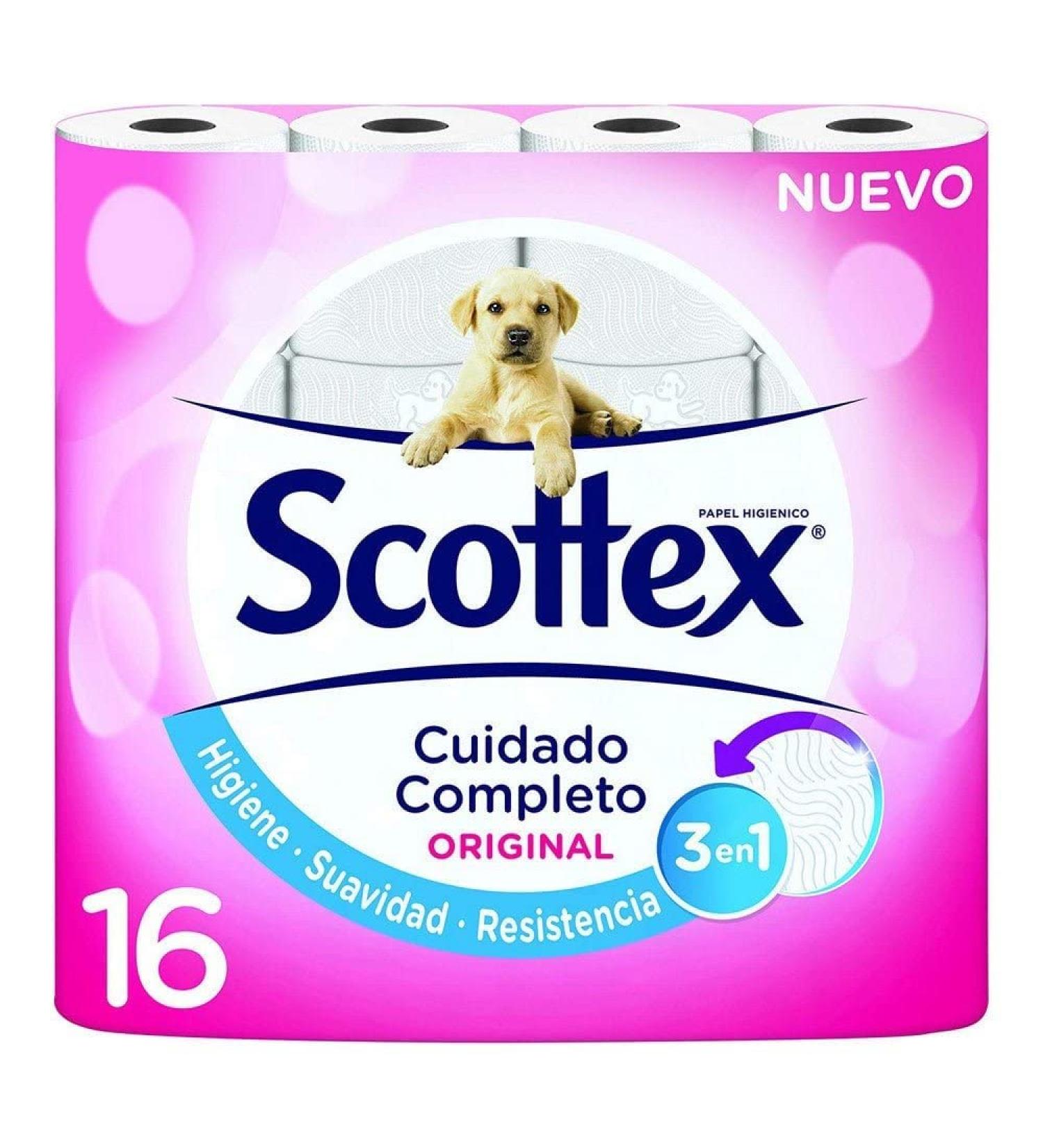 SCOTTEX Original Toilet Paper - 16 Rolls (1 Pack) | Soft Strong & Eco-Friendly - Buy Now! - Buy Online on GoSupps.com