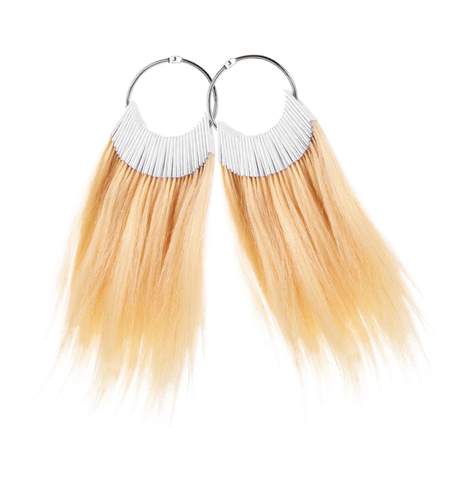 FOMIYES 2 Sets Hair Color Hair Scrunchies Hair Dye Human Hair Color Hair Color Sample Ring Hair Sample for Testing Color Hair Color Testing Tool Hair Color Chart Real Hair Wig - Buy Online on GoSupps.com
