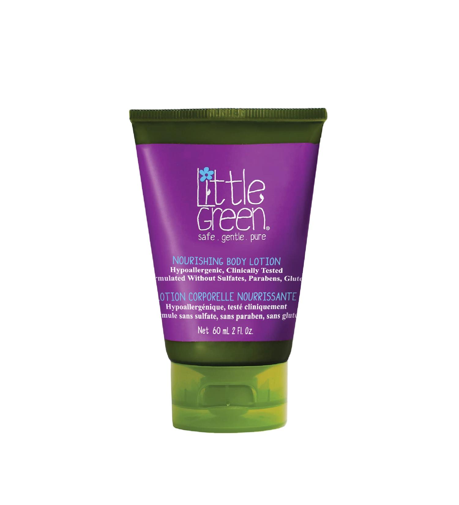 Little Green Kids Nourishing Body Lotion 2 Oz - Natural & Gentle Moisturizer for Kids | Shop Internationally - Buy Online on GoSupps.com