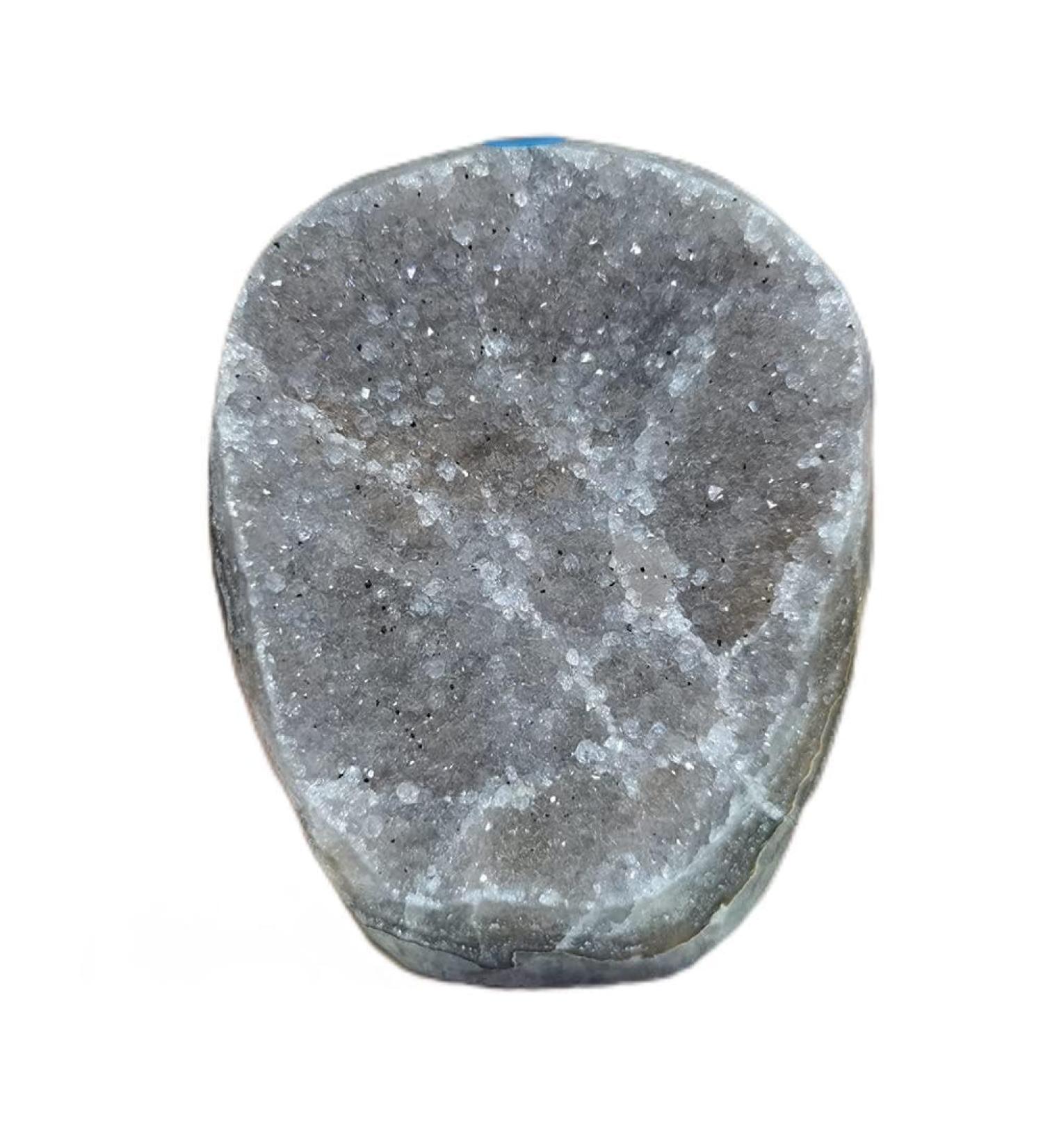 GGZWQPSZZ Natural Crystal Rough Natural Amethyst geode Cluster Dark Purple Amethyst Large Crystal Stone Quartz Decor 300-350g - Buy Online on GoSupps.com