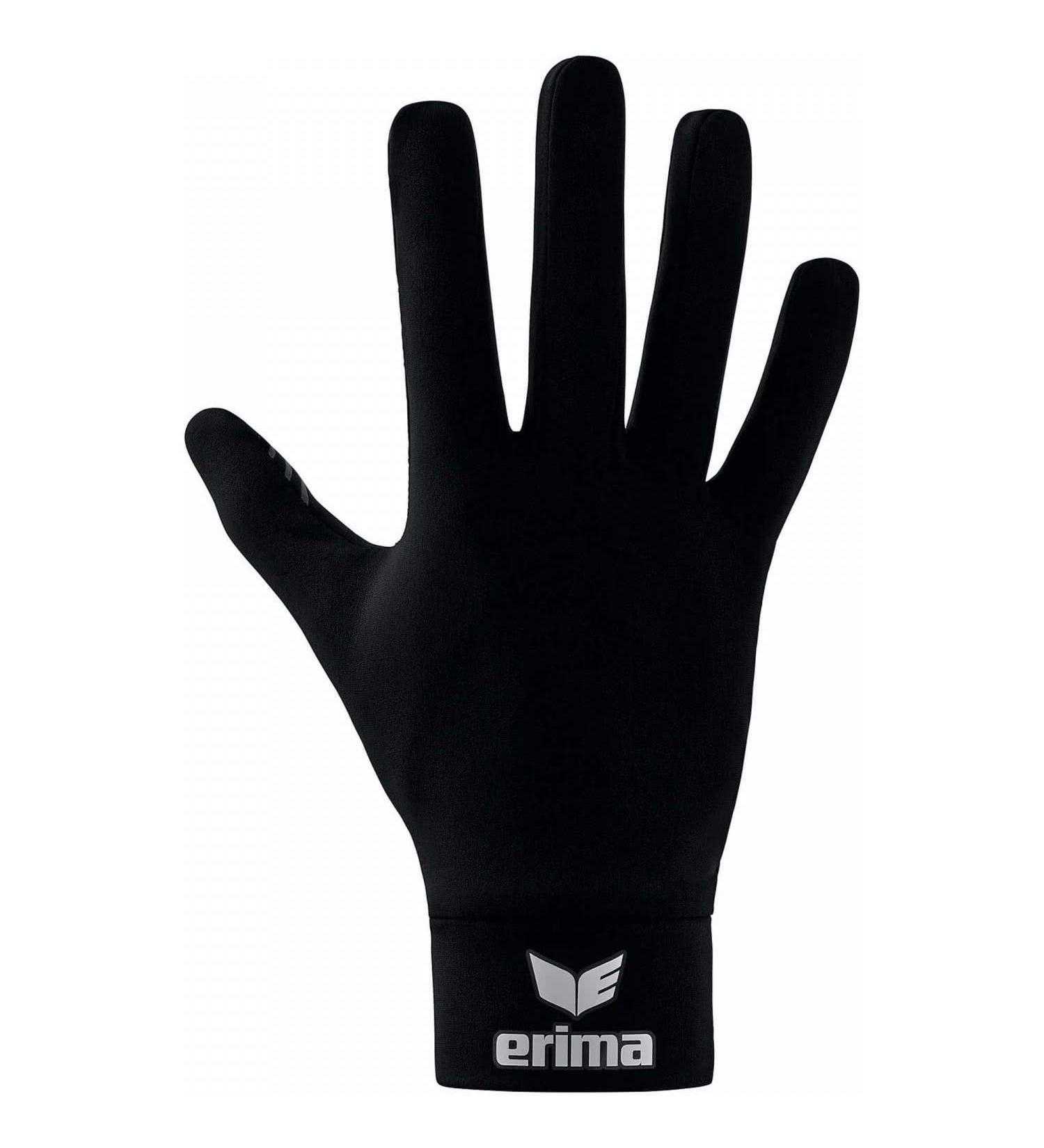 Erima Adult Functional Field Player Gloves 7 Black