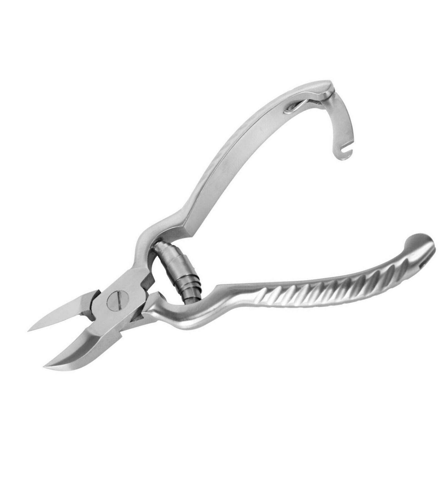 YNR Technologies Heavy duty professional quality "MIRROR POLISHED" stainless steel Nail Clippers Nippers for Chiropody or Podiatry. with a YNR life time guarantee !