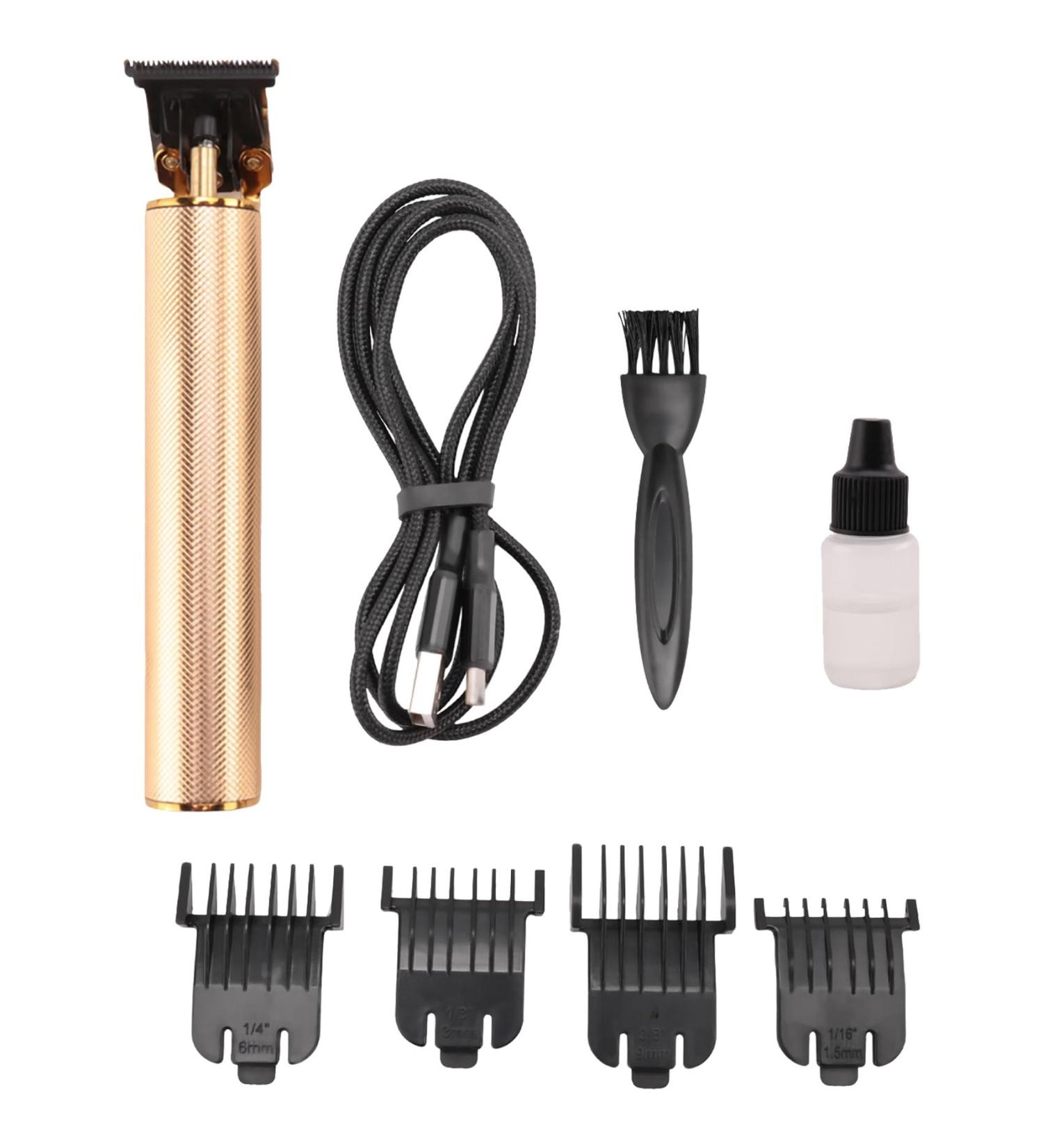 CONFUSE USB Rechargeable Trimmers Professional Hair Finishing Trimmers Electric Trimmers Beard Shaving Trimmers Gold - Buy Online on GoSupps.com